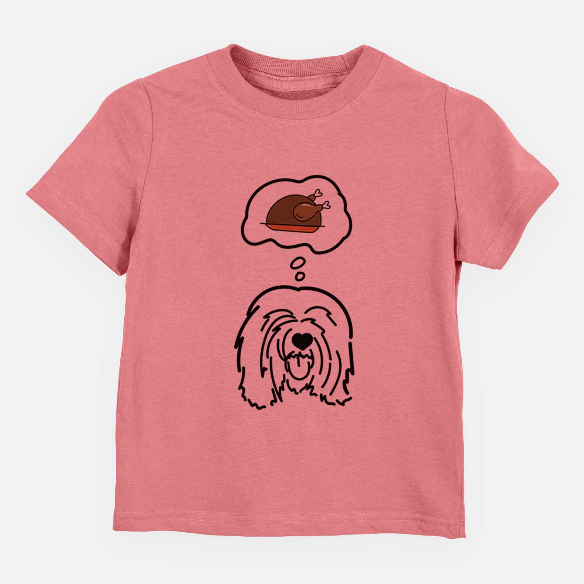 Turkey Thoughts Tibetan Mastiff - Stan - Kids/Youth/Toddler Shirt