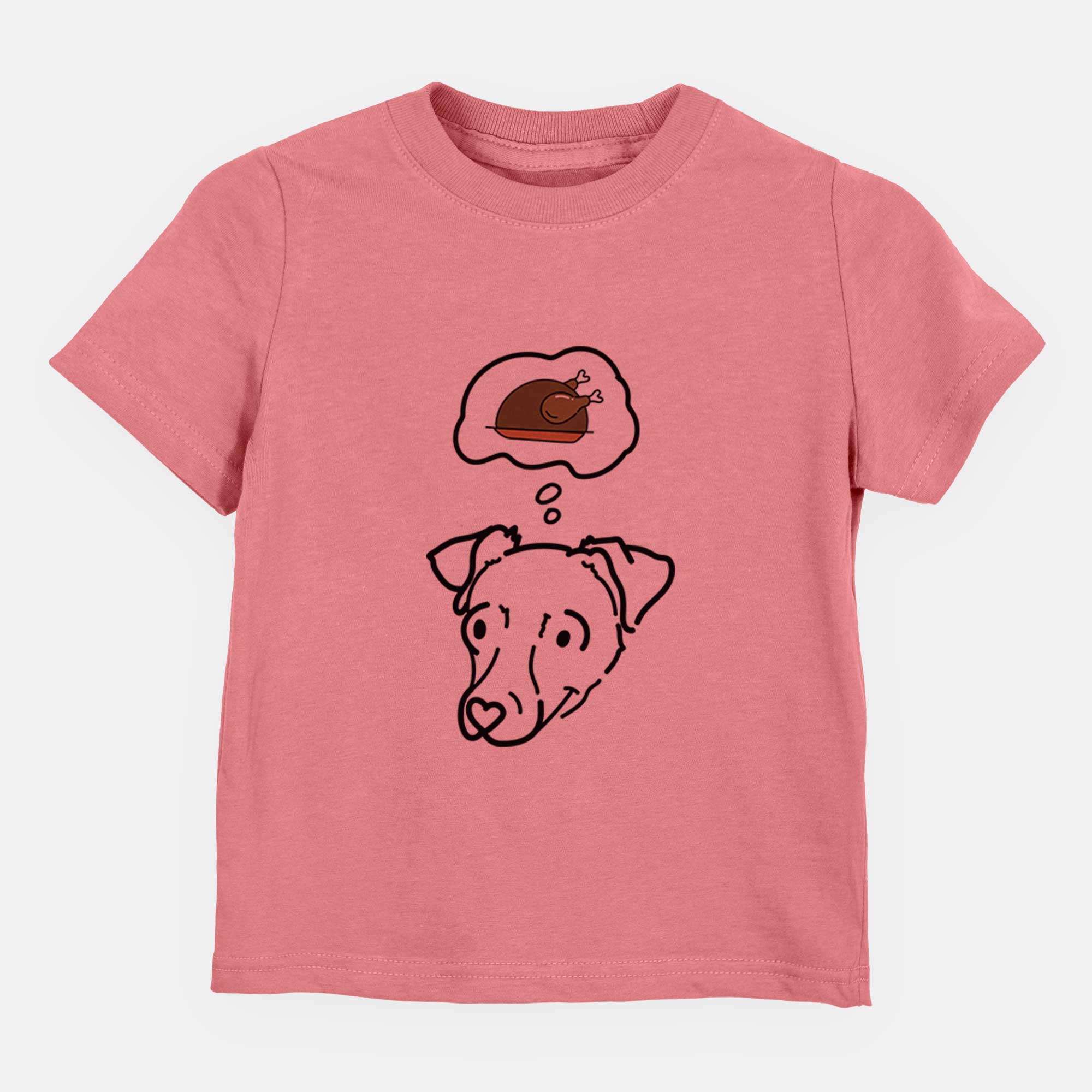 Turkey Thoughts Chiweenie - Tater Tot - Kids/Youth/Toddler Shirt