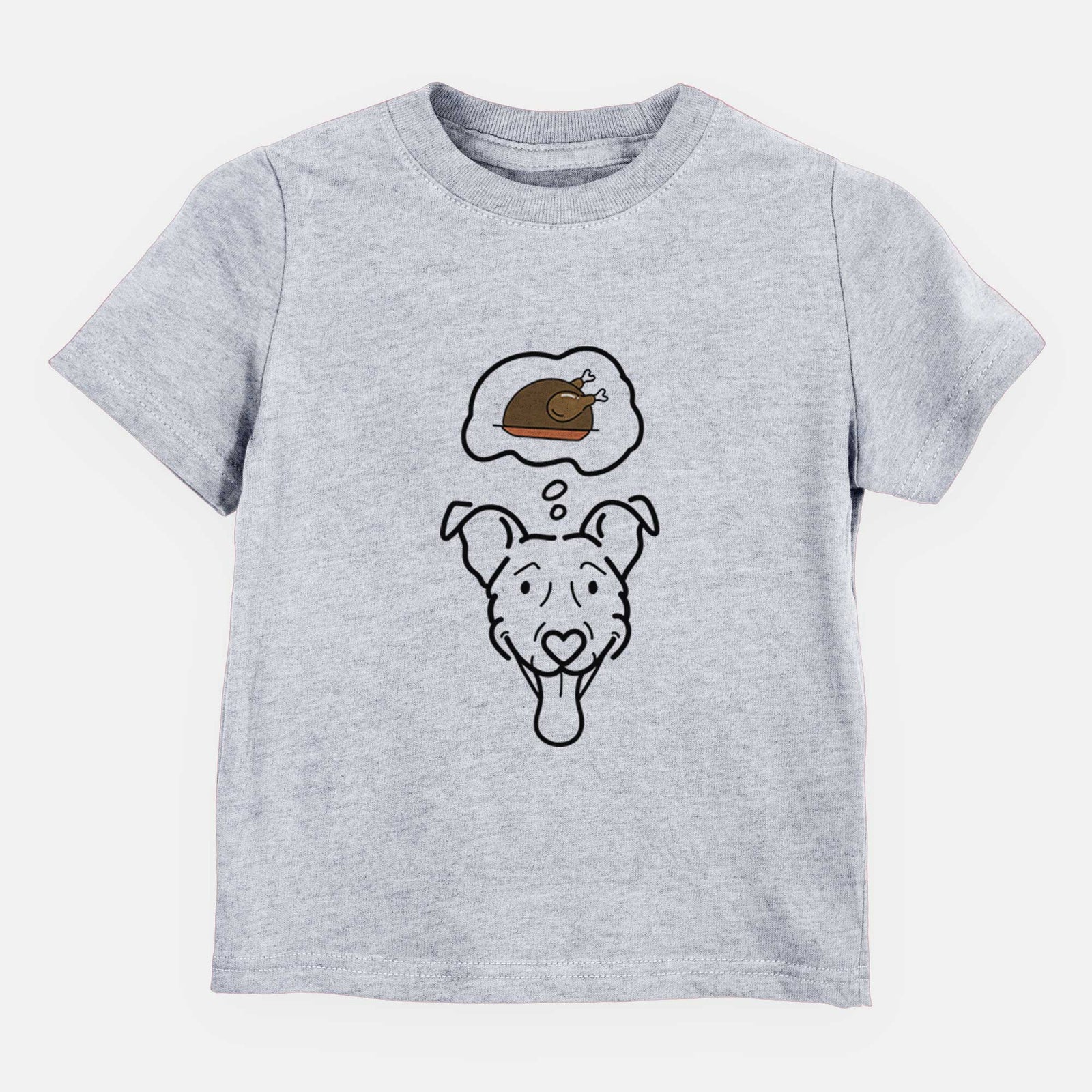 Turkey Thoughts Vizsla Mix - Tegan - Kids/Youth/Toddler Shirt