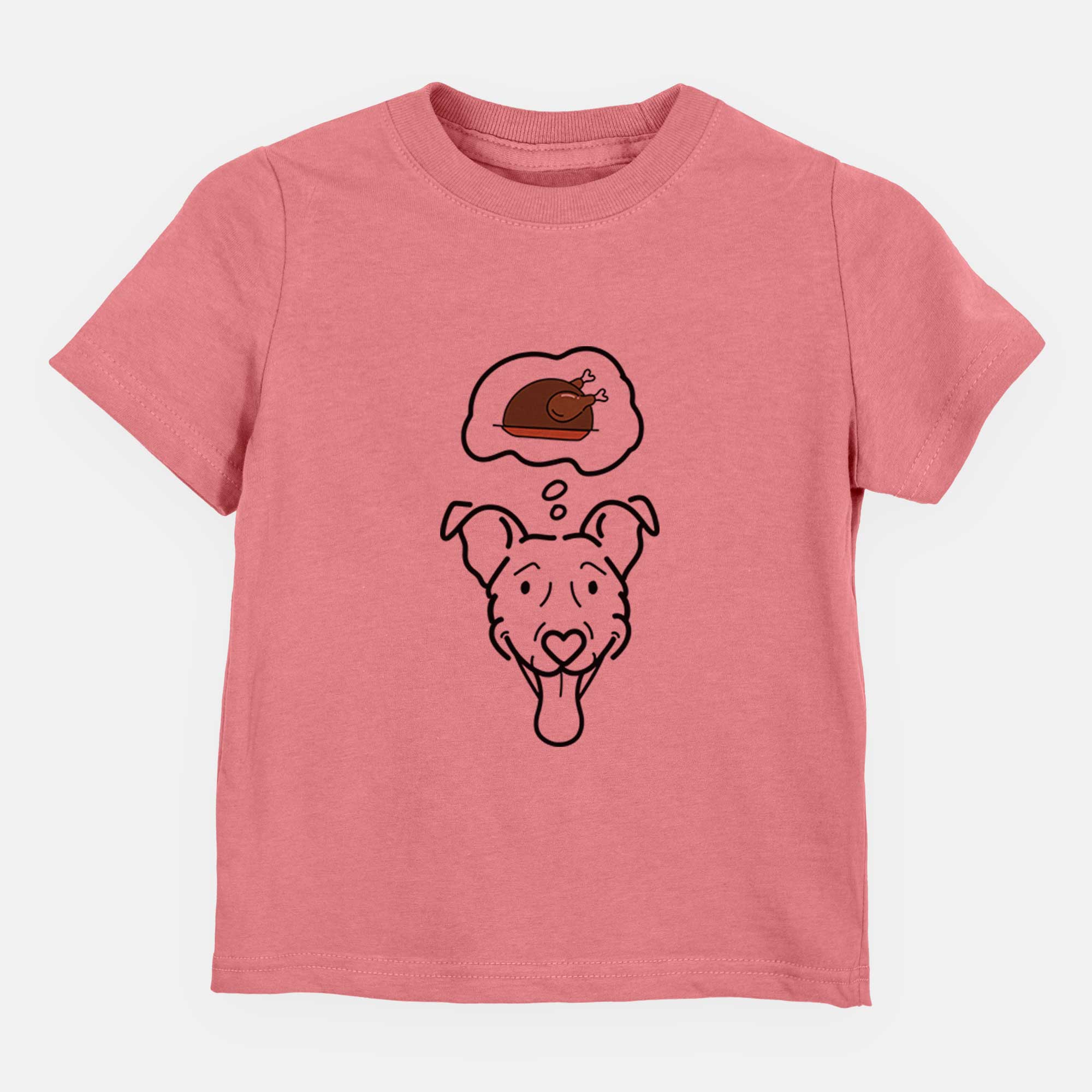 Turkey Thoughts Vizsla Mix - Tegan - Kids/Youth/Toddler Shirt