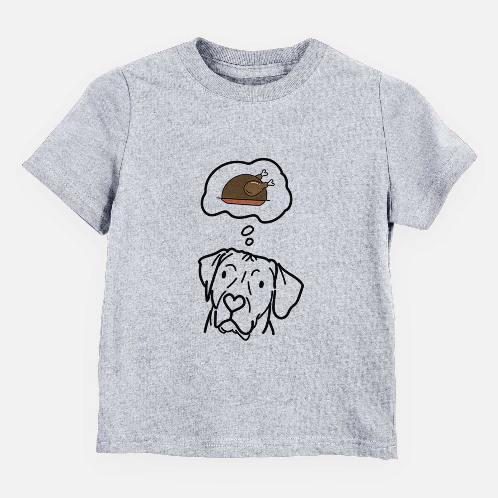 Turkey Thoughts Rhodesian Ridgeback - Tito - Kids/Youth/Toddler Shirt