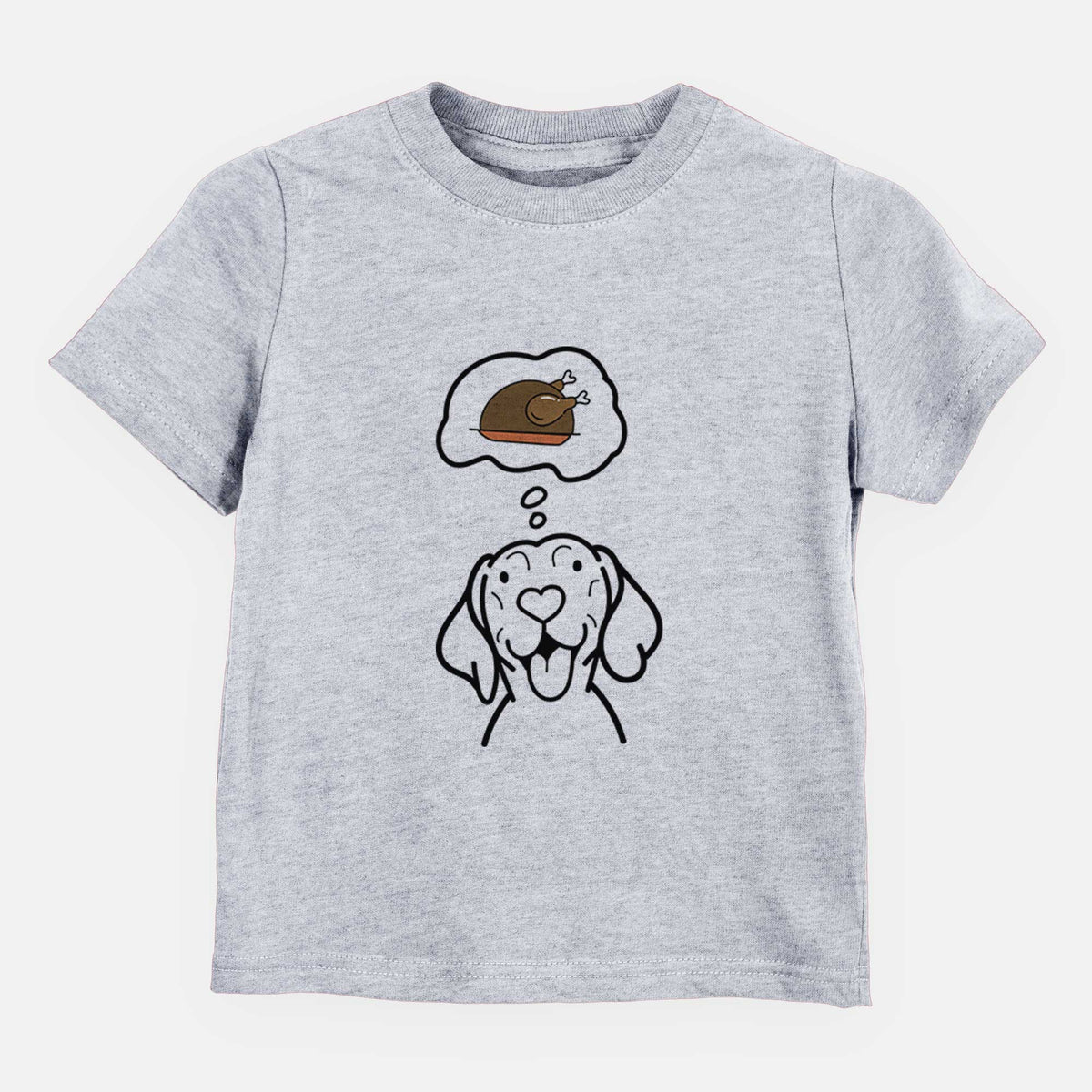 Turkey Thoughts Vizsla - Kids/Youth/Toddler Shirt