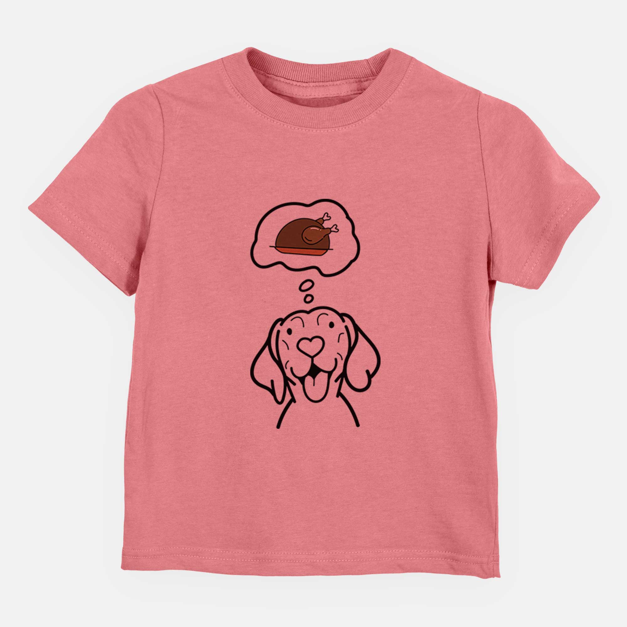 Turkey Thoughts Vizsla - Kids/Youth/Toddler Shirt