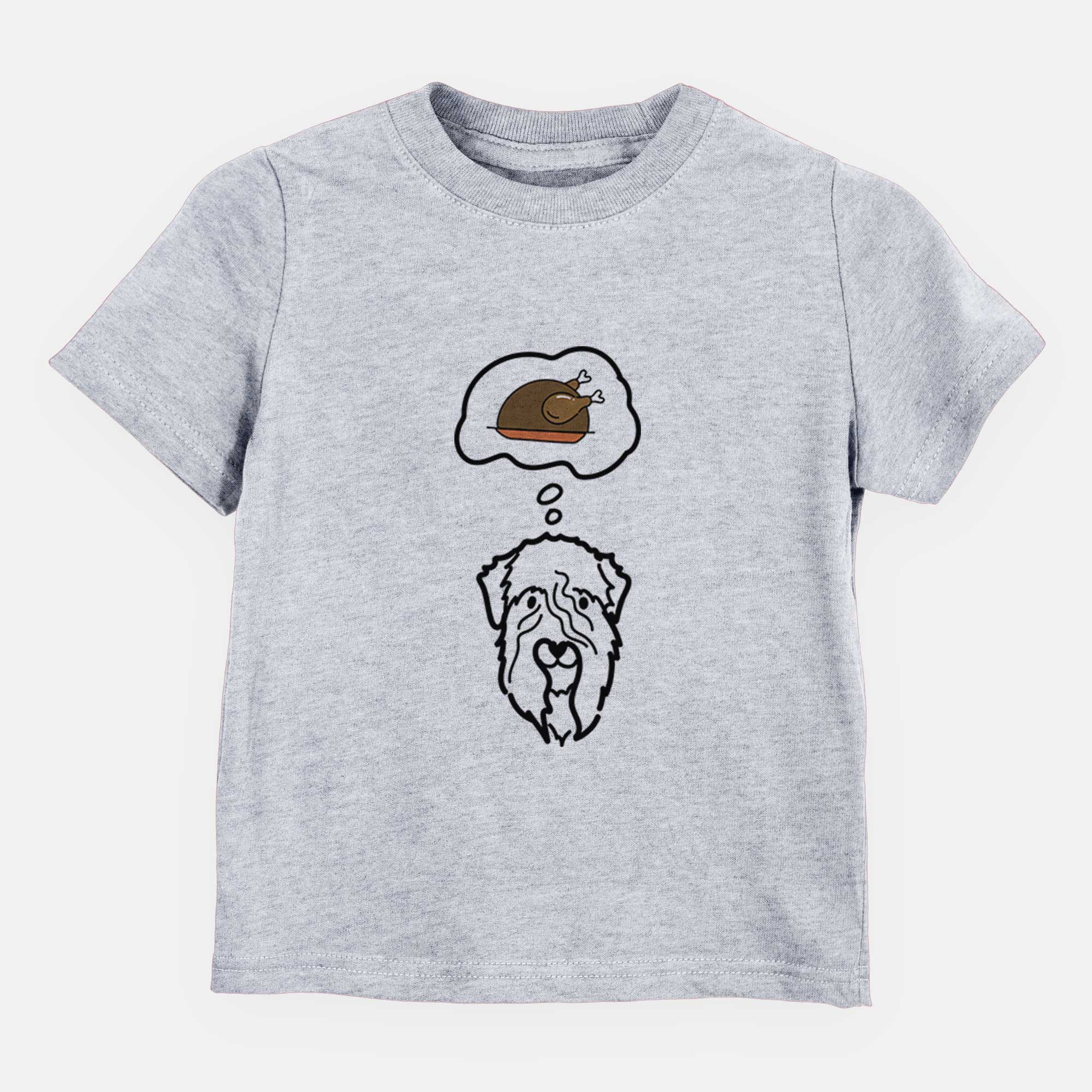 Turkey Thoughts Soft Coated Wheaten Terrier - Kids/Youth/Toddler Shirt