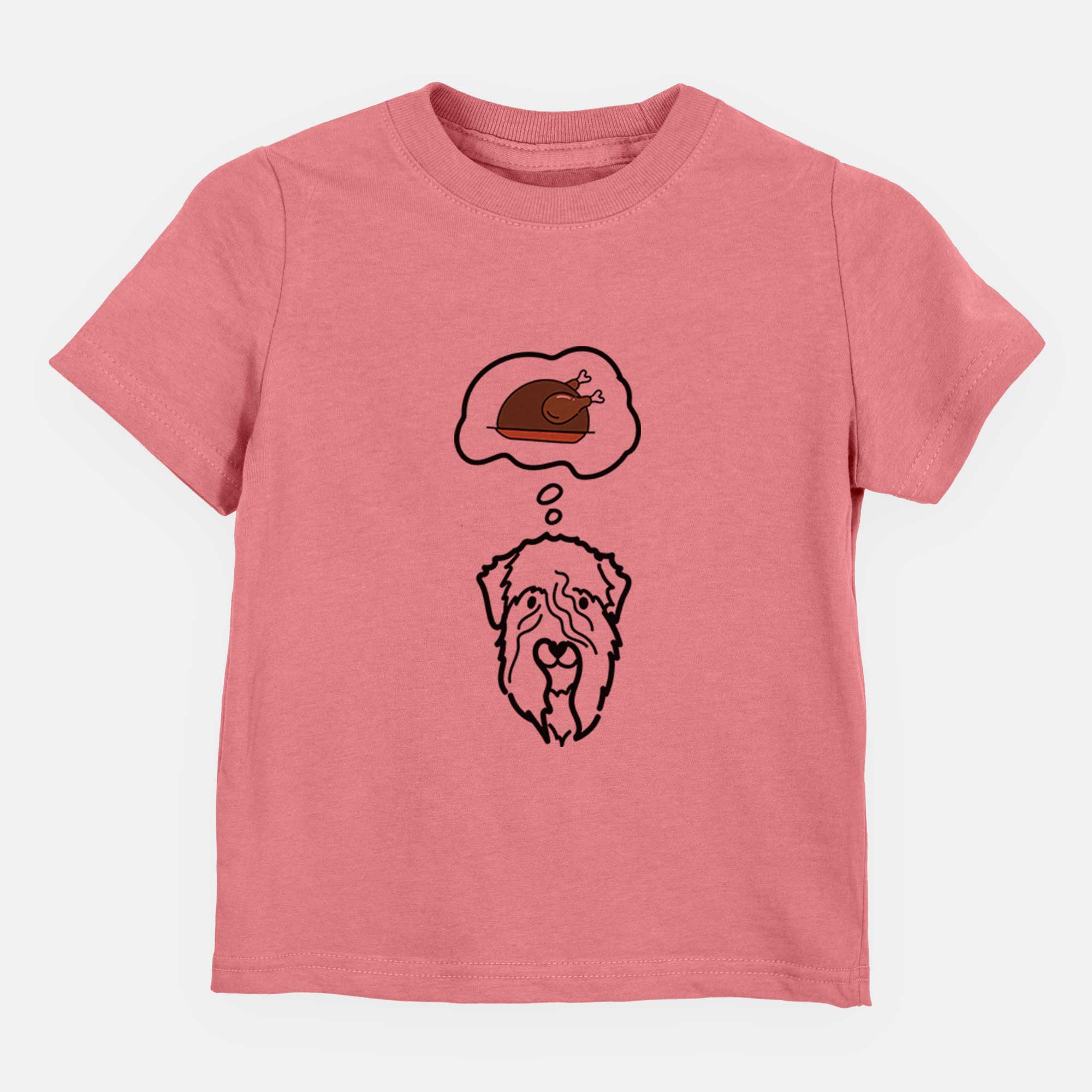 Turkey Thoughts Soft Coated Wheaten Terrier - Kids/Youth/Toddler Shirt