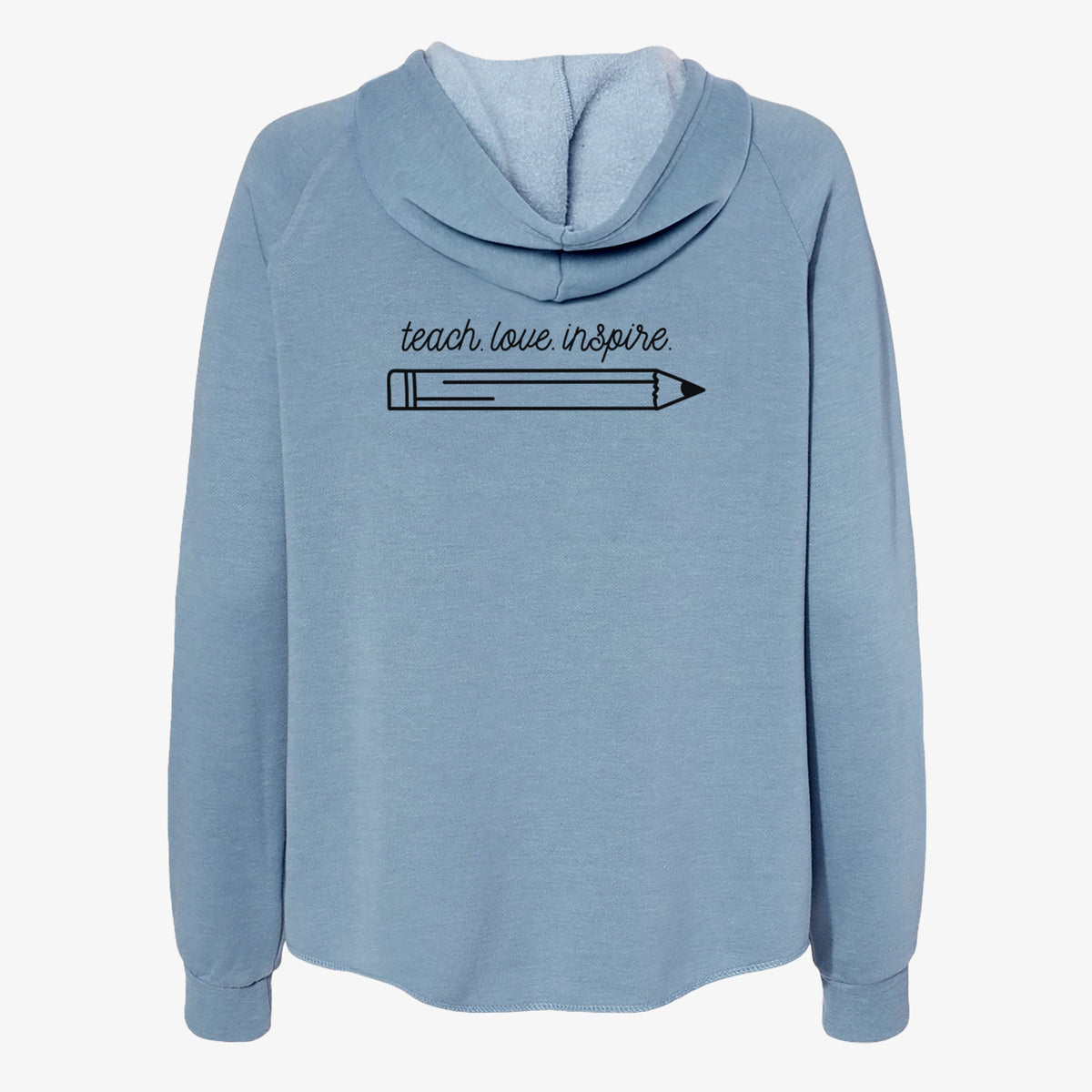 teach. love. inspire. - Women's Cali Wave Zip-Up Sweatshirt
