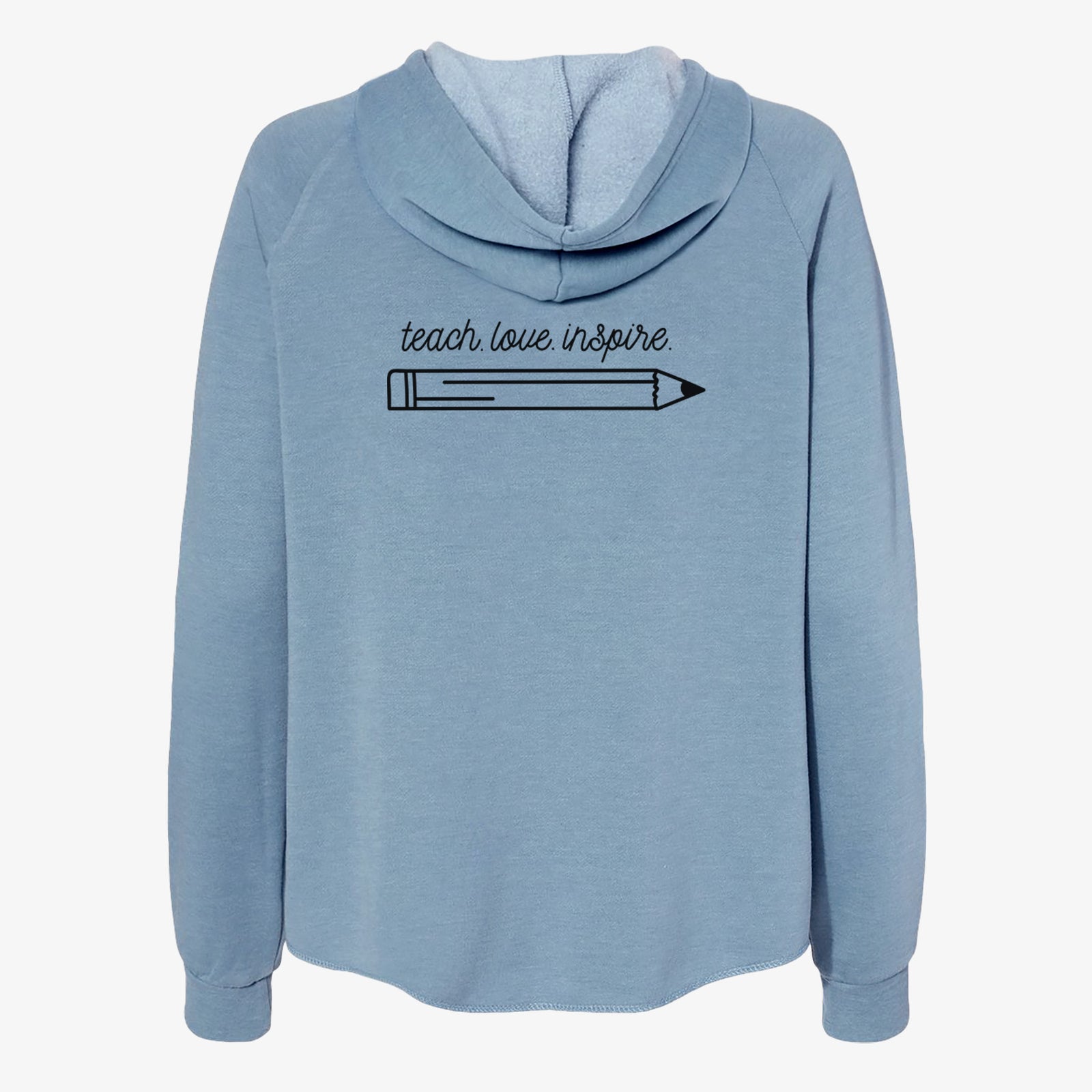teach. love. inspire. - Women's Cali Wave Zip-Up Sweatshirt