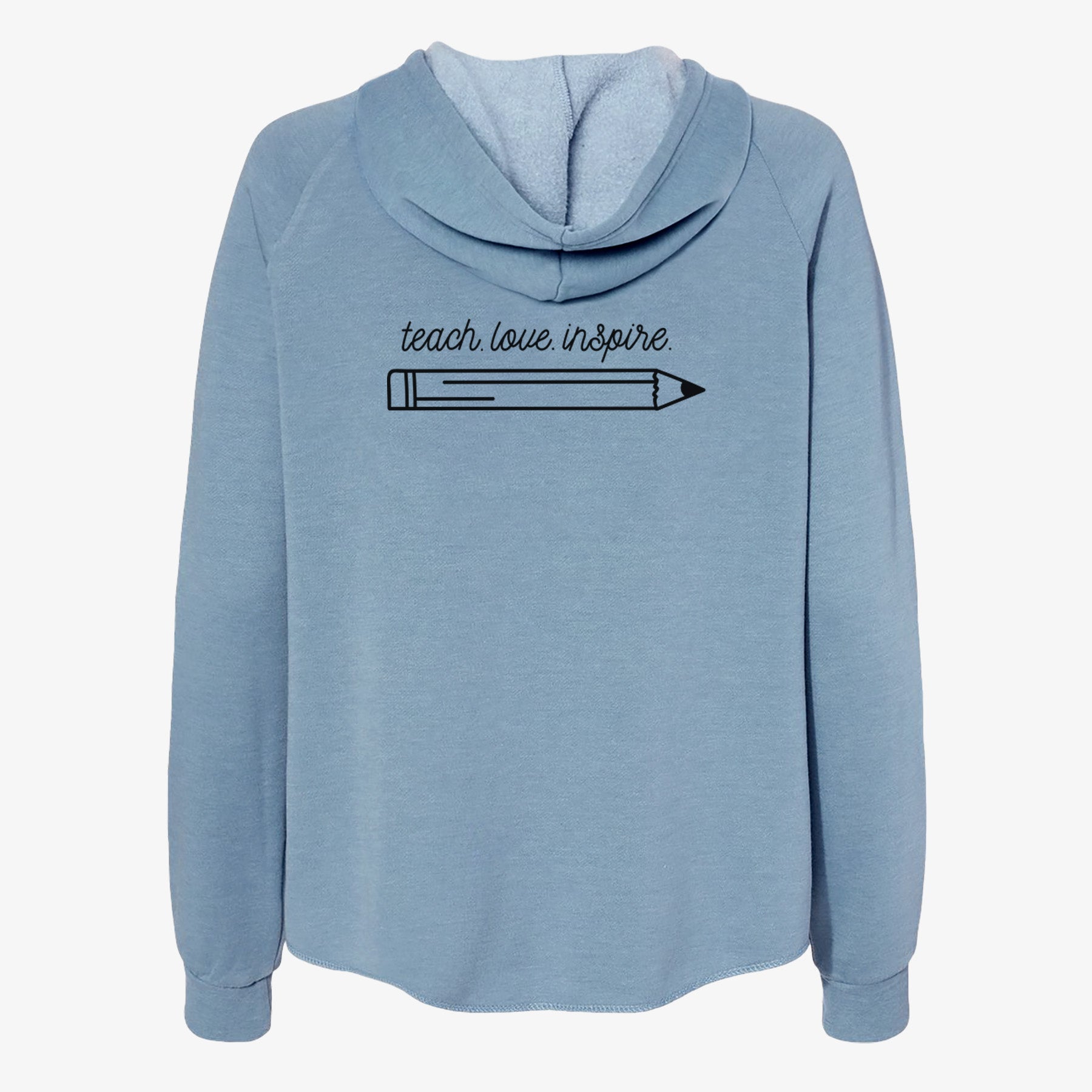 teach. love. inspire. - Women's Cali Wave Zip-Up Sweatshirt