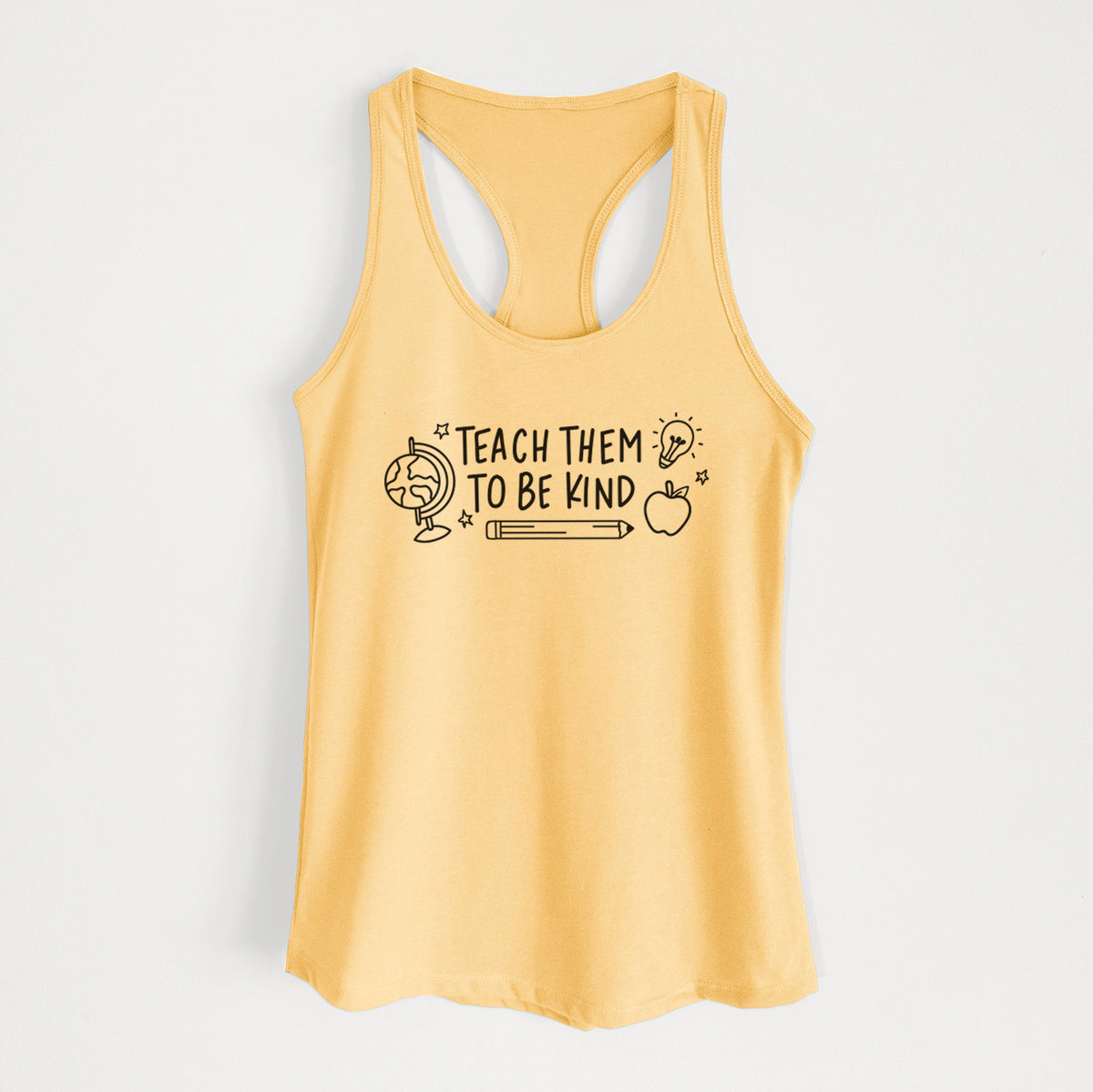 Teach Them To Be Kind - Women's Racerback Tanktop