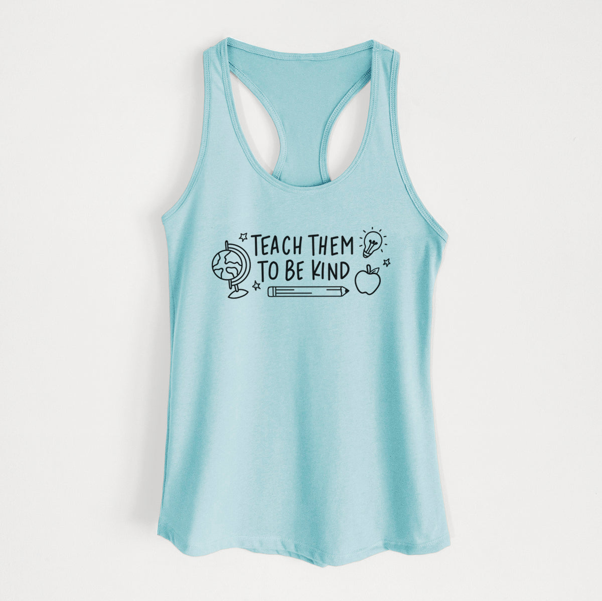 Teach Them To Be Kind - Women's Racerback Tanktop