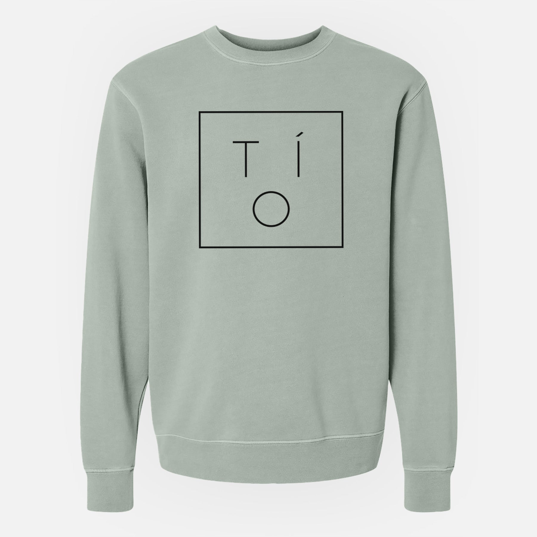 Tio Boxed - Unisex Pigment Dyed Crew Sweatshirt