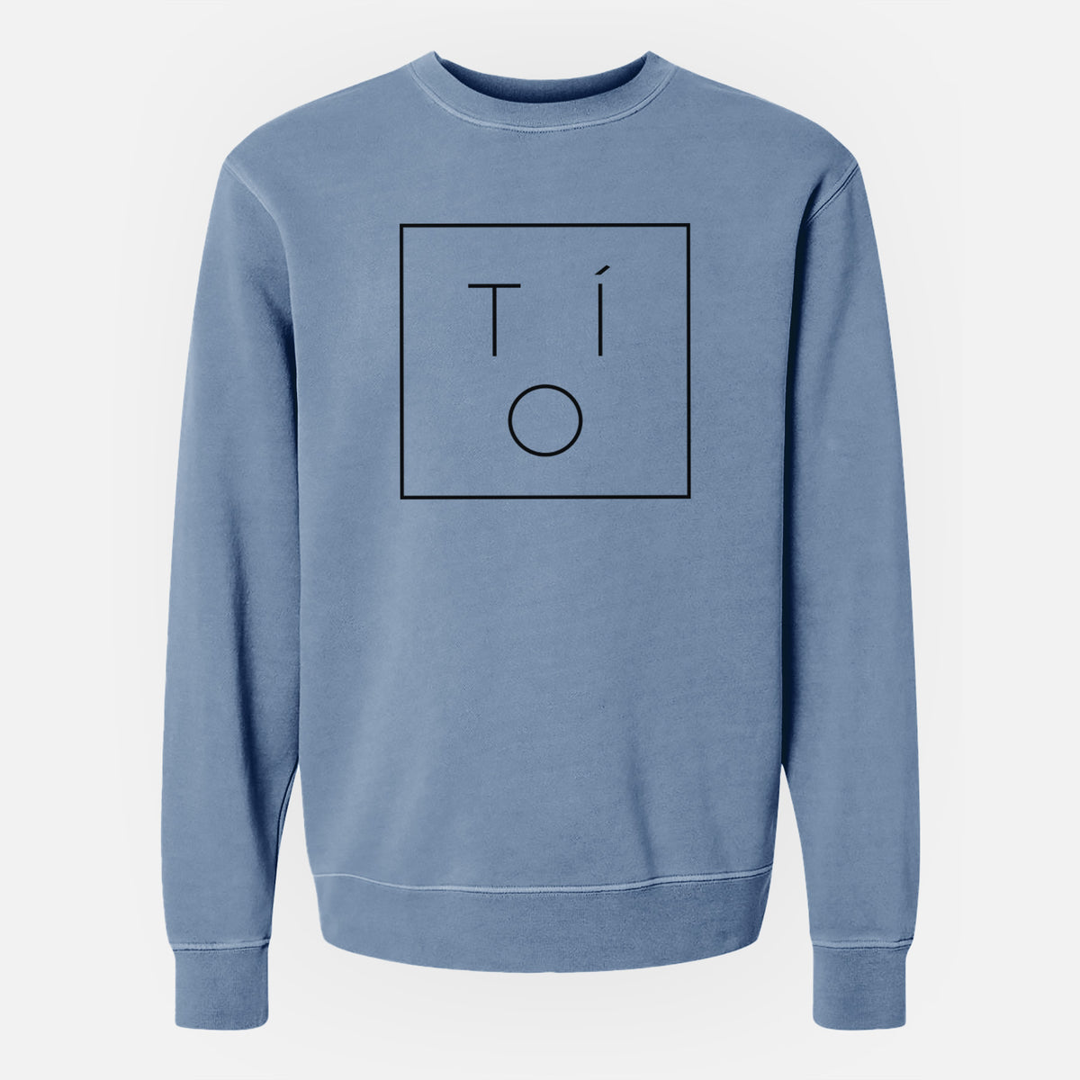 Tio Boxed - Unisex Pigment Dyed Crew Sweatshirt