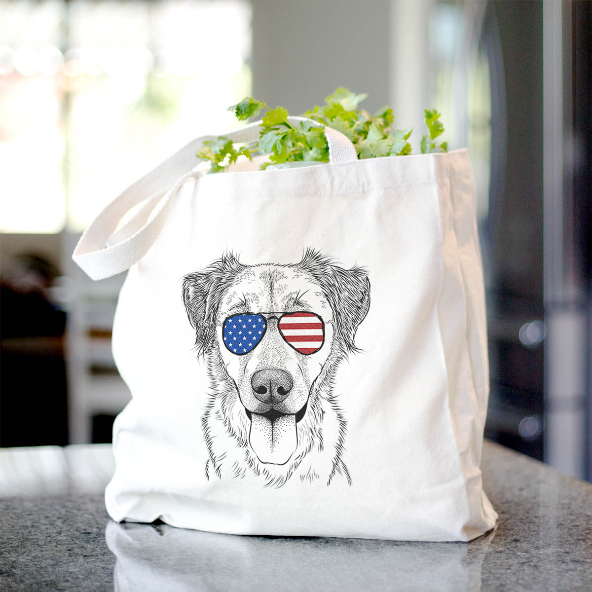 Apollo the Mixed Breed - Tote Bag