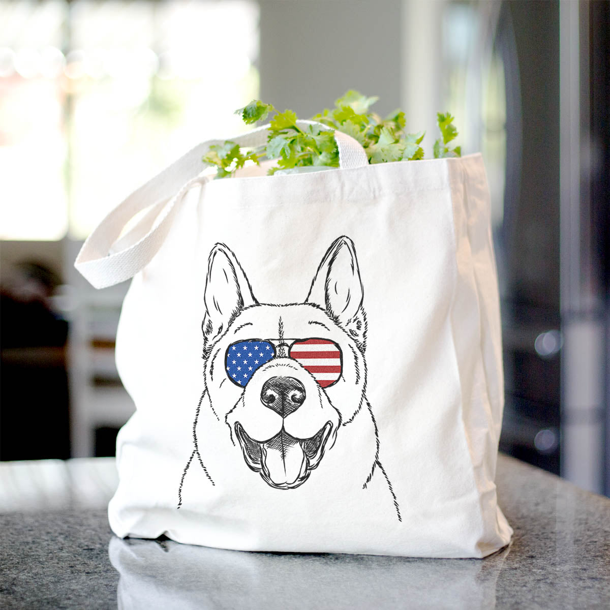 Baku the Akita - Tote Bag