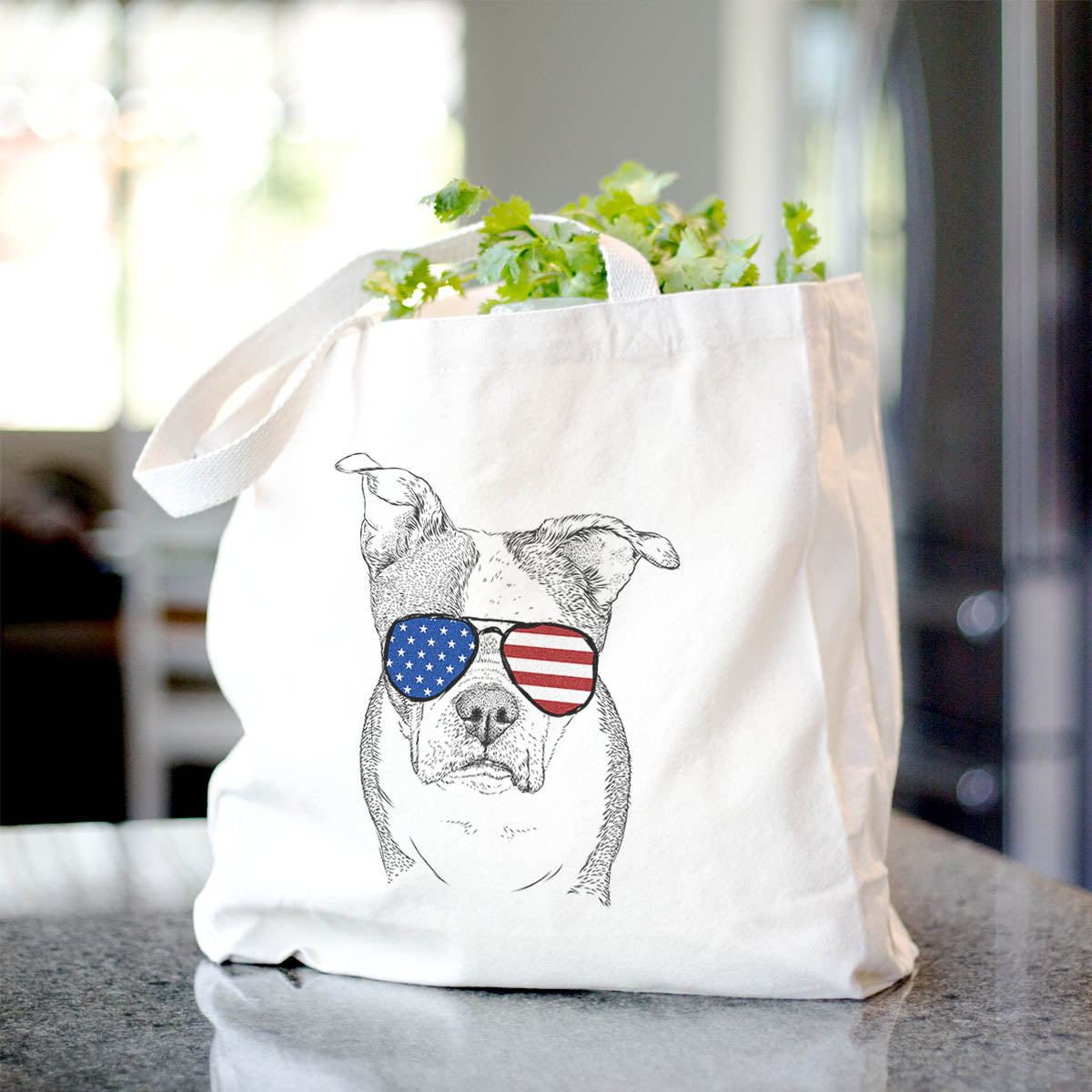 Bandit the Boston Terrier - Tote Bag