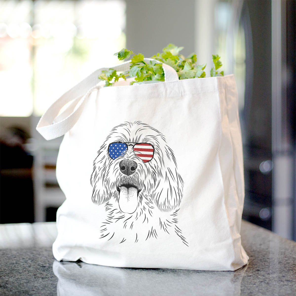 Homer the Grand Basset Griffon Vendeen - Tote Bag