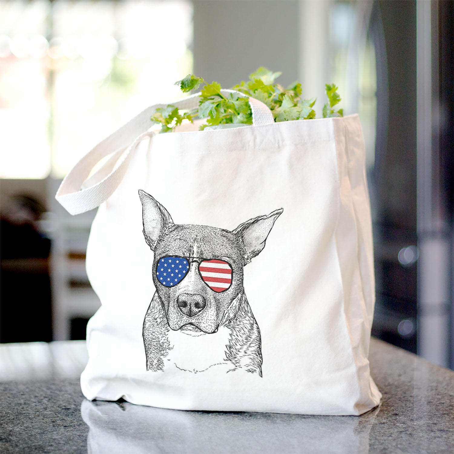 Mercy the Pitbull - Tote Bag