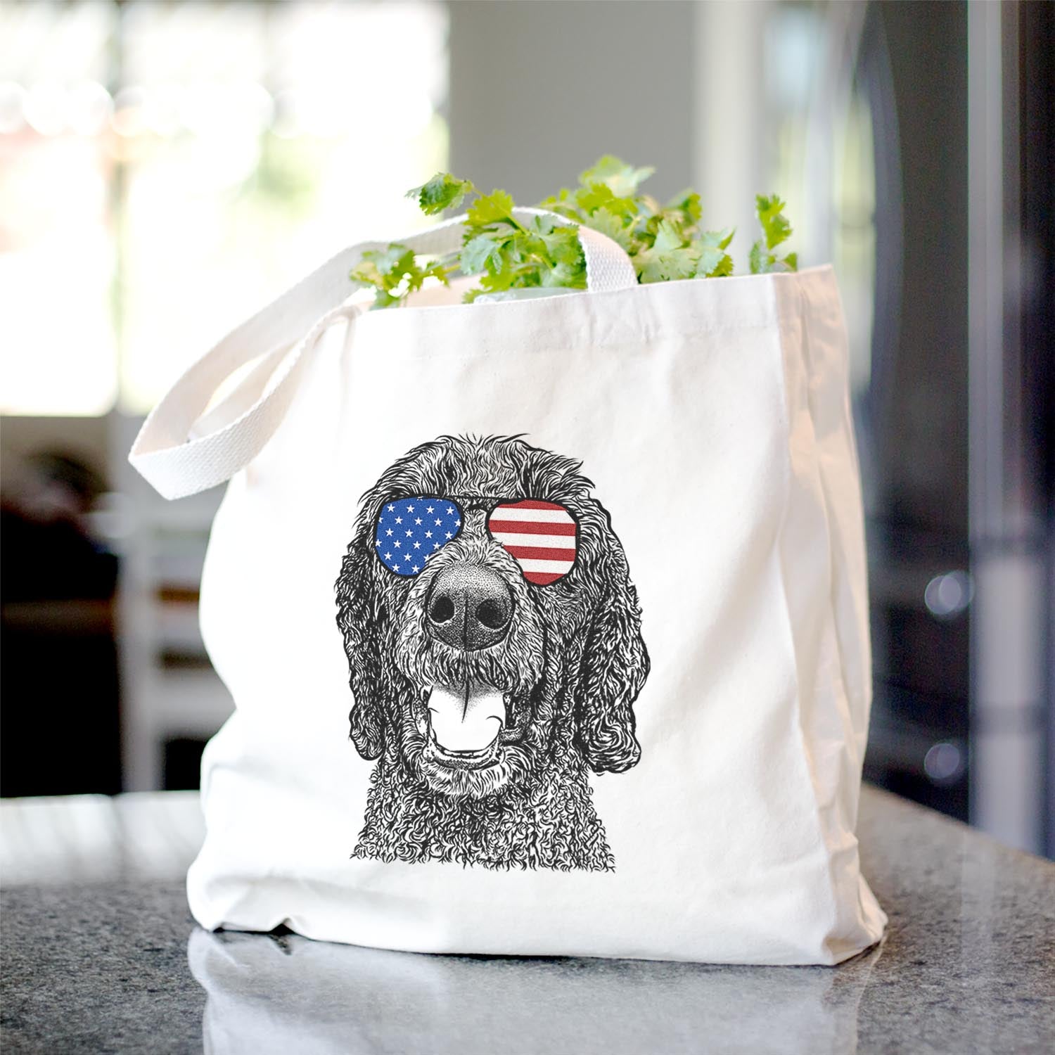 Obi James the Goldendoodle - Tote Bag