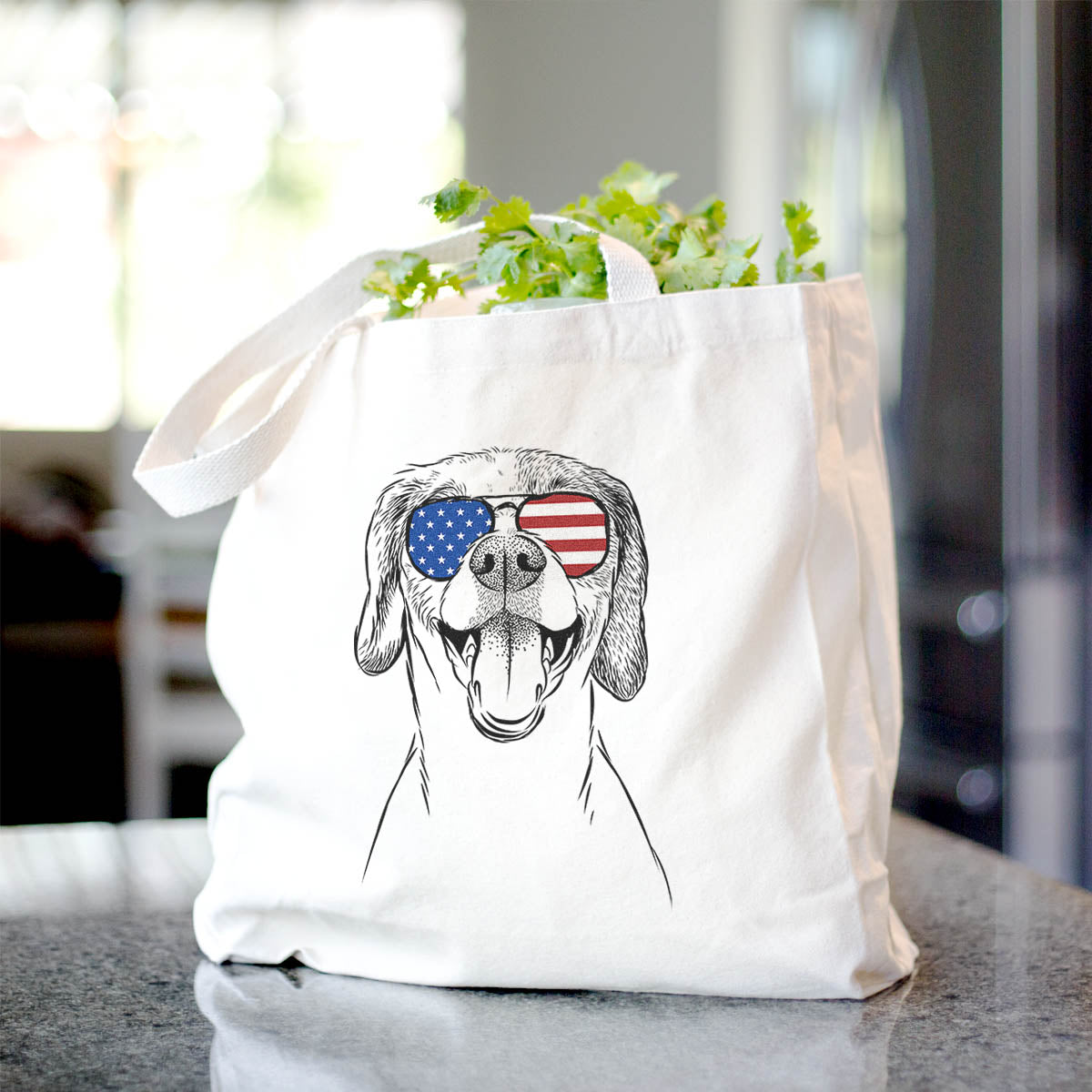 Obi the Beagle Mix - Tote Bag
