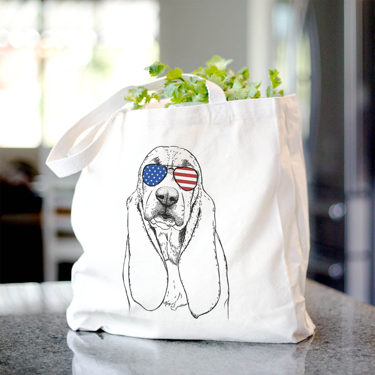 Rolo the Basset Hound - Tote Bag