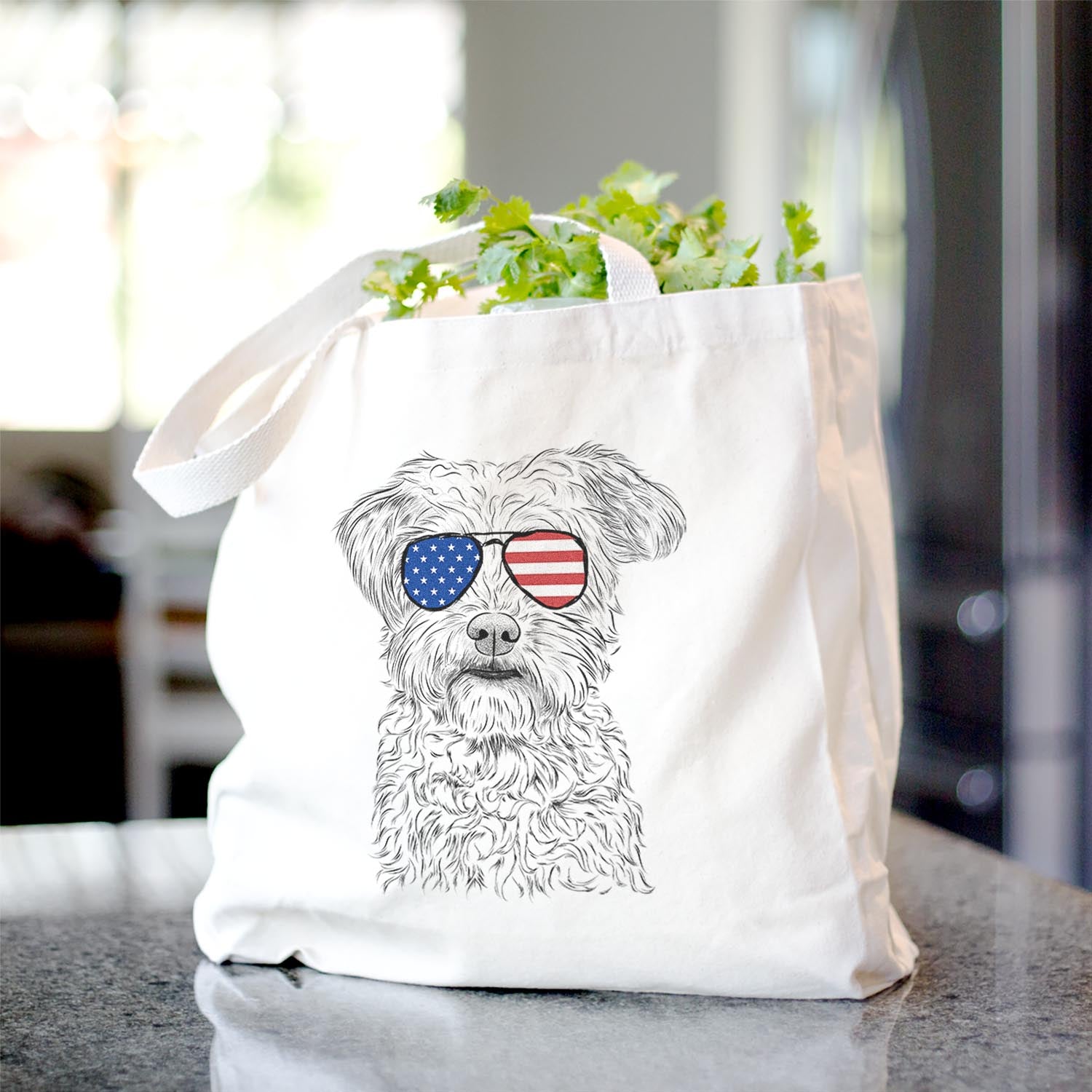 Rudy the Schnoodle - Tote Bag