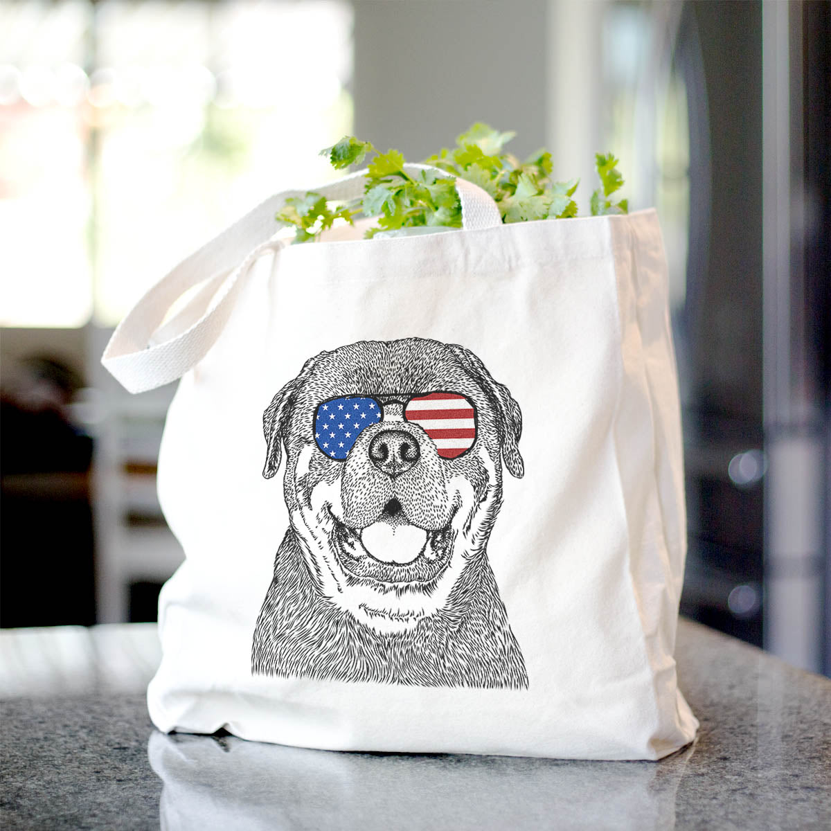 Titan the Rottweiler - Tote Bag