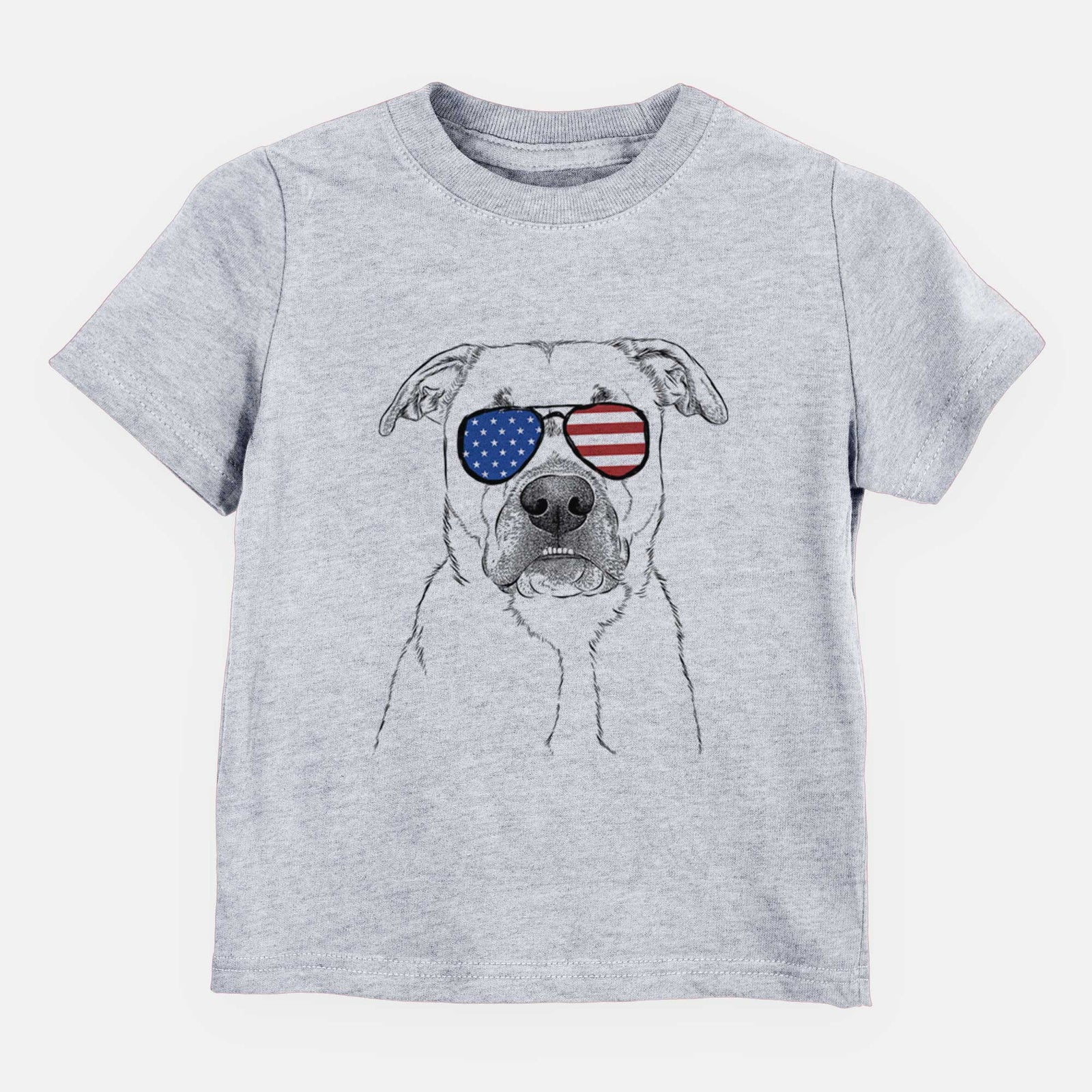 USA Abby the Boxer Beagle Mix - Kids/Youth/Toddler Shirt