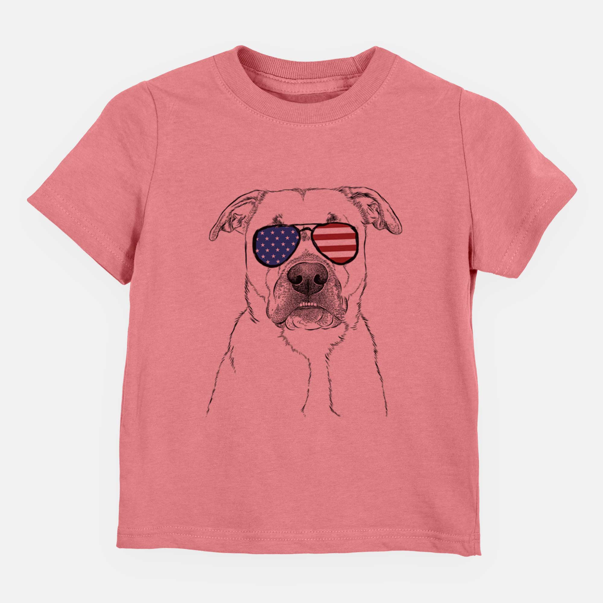 USA Abby the Boxer Beagle Mix - Kids/Youth/Toddler Shirt