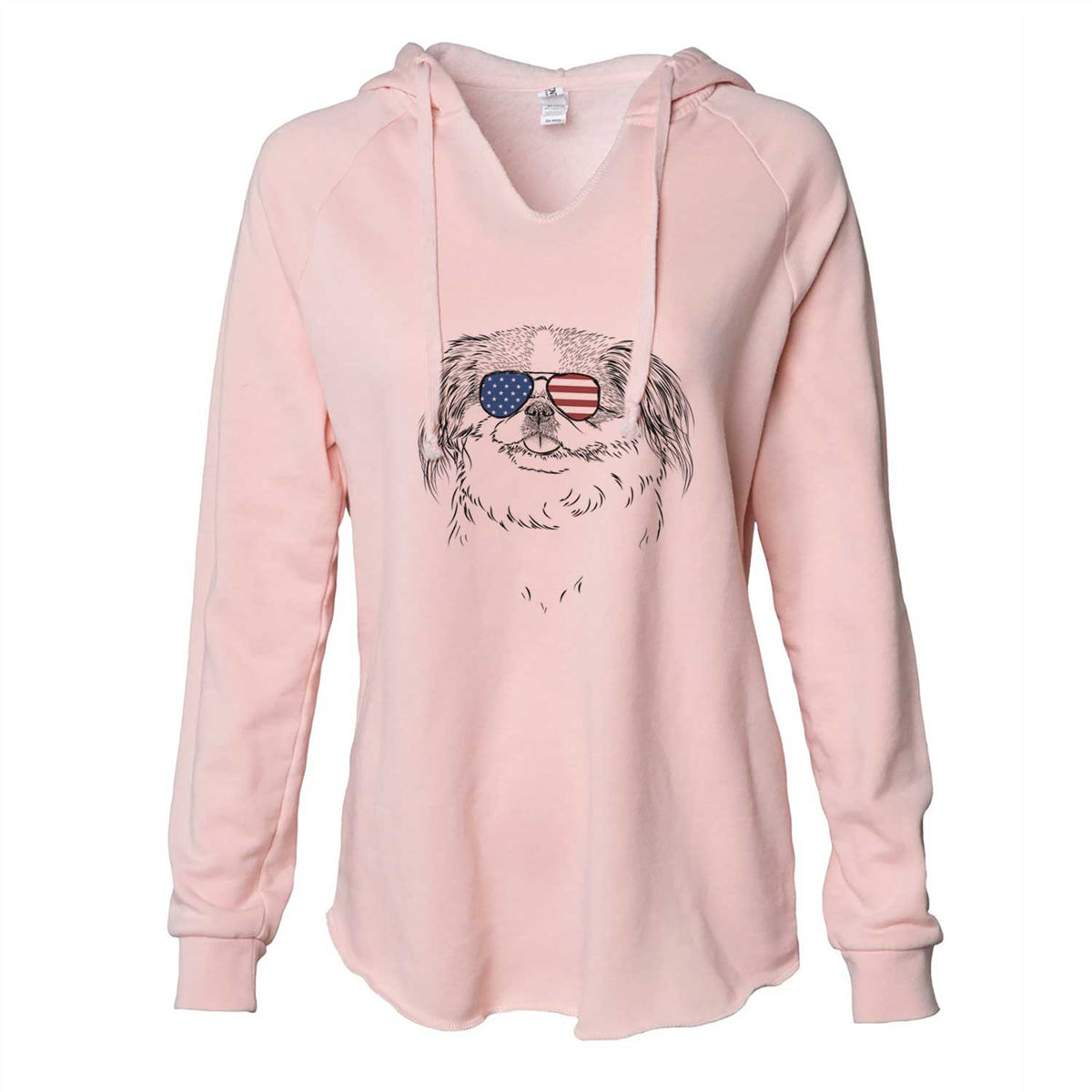 USA Abra Bean the Pekingese - Cali Wave Hooded Sweatshirt