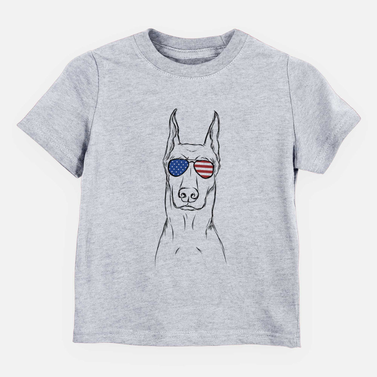 USA Ace the Doberman Pinscher - Kids/Youth/Toddler Shirt