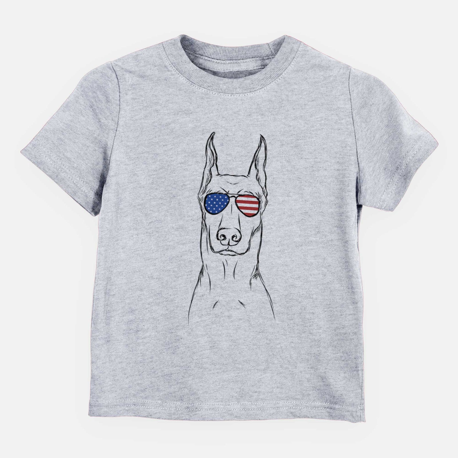 USA Ace the Doberman Pinscher - Kids/Youth/Toddler Shirt