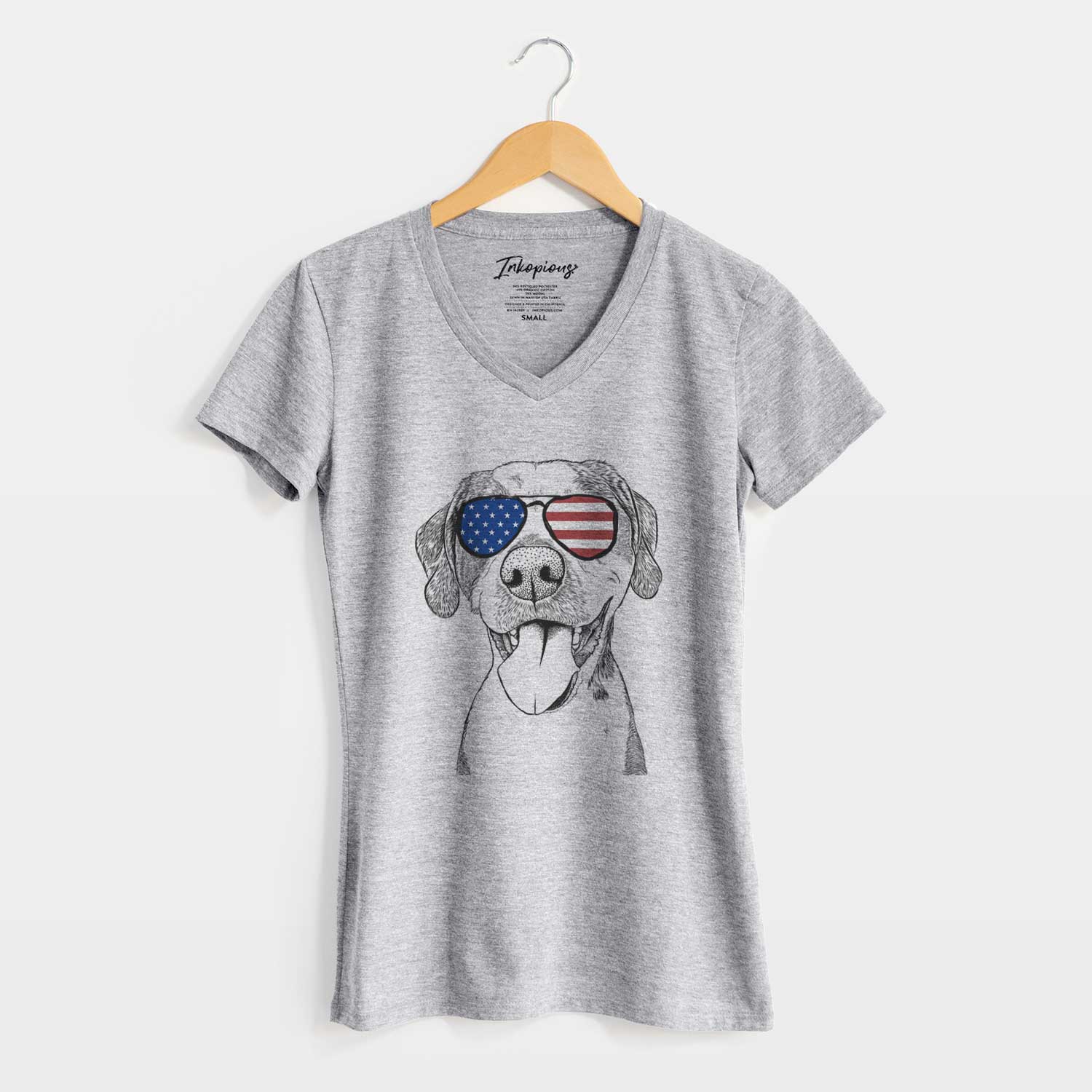 USA Ace Boogie the Mixed Breed - Women's Perfect V-neck Shirt