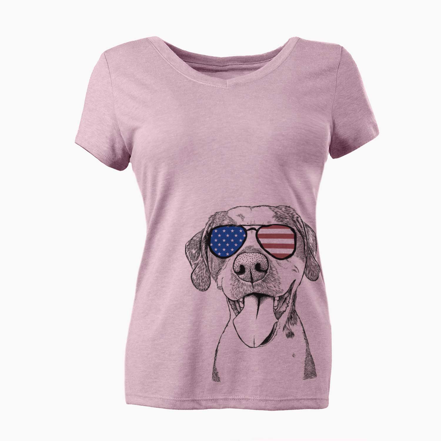 USA Ace Boogie the Mixed Breed - Women's Perfect V-neck Shirt