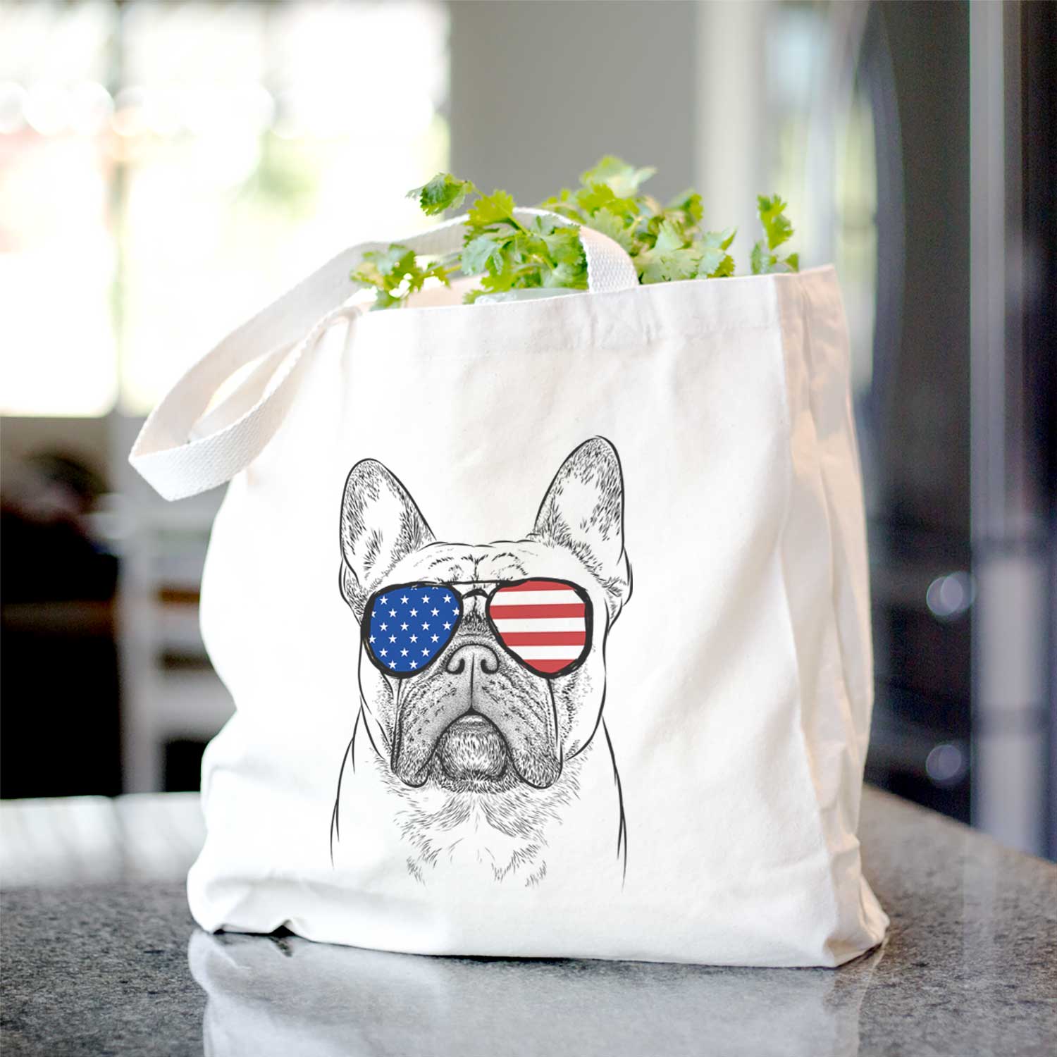 Acelynn the French Bulldog - Tote Bag