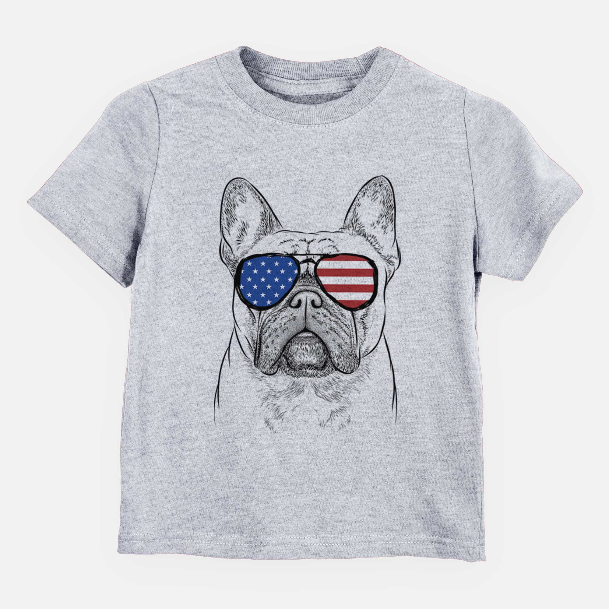 USA Acelynn the French Bulldog - Kids/Youth/Toddler Shirt