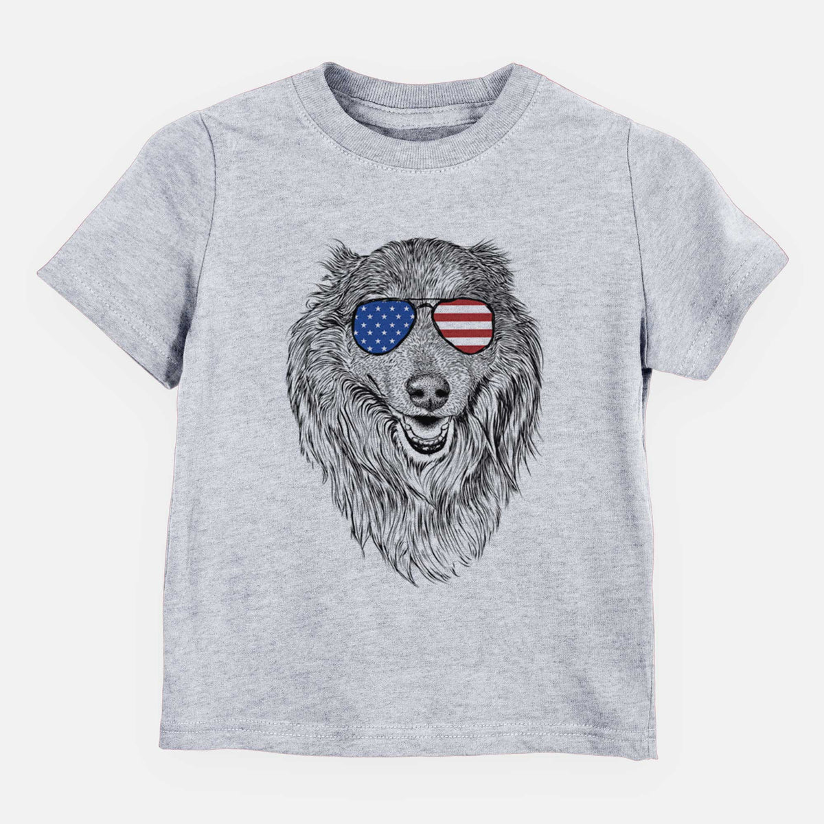 USA Addie the Collie Mix - Kids/Youth/Toddler Shirt