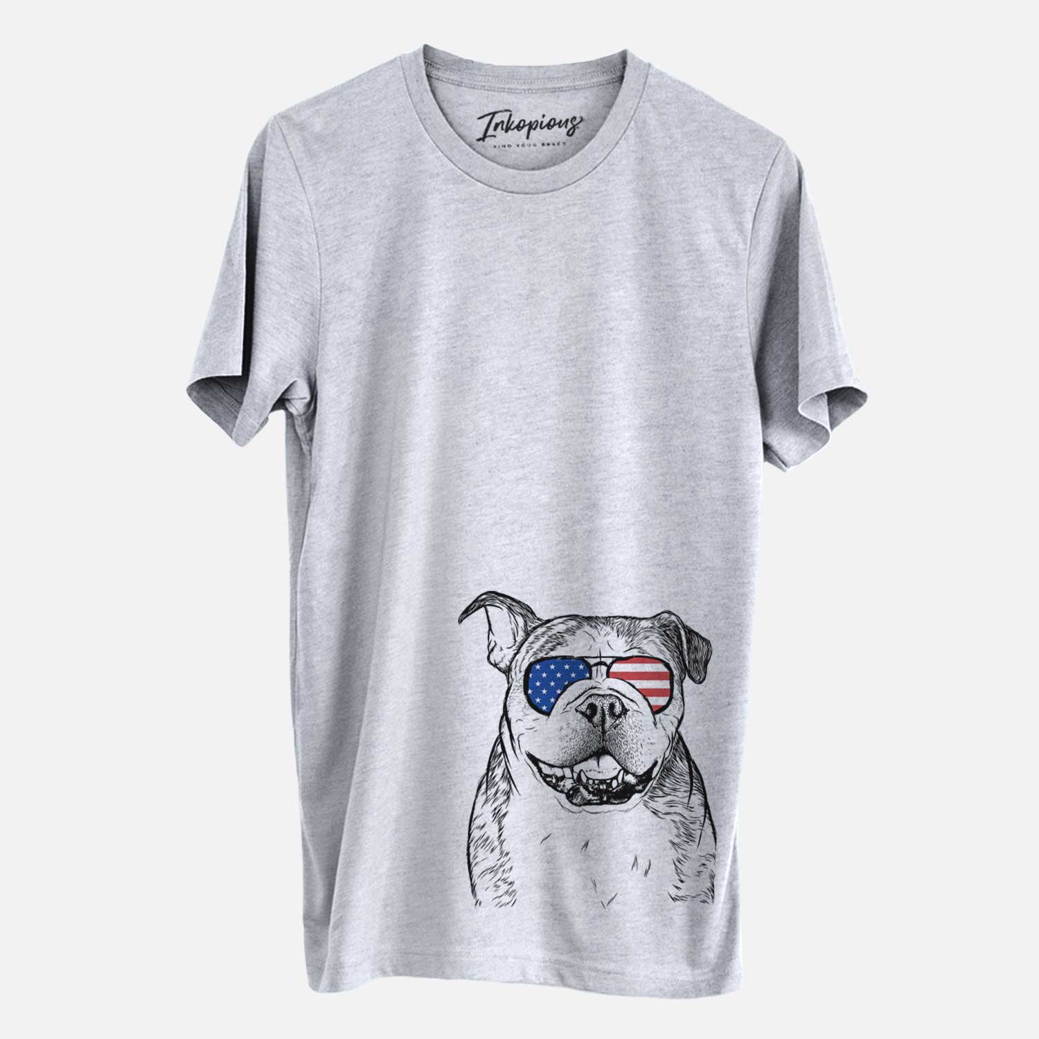 USA Agatha the Boston Bulldog - Unisex Crewneck
