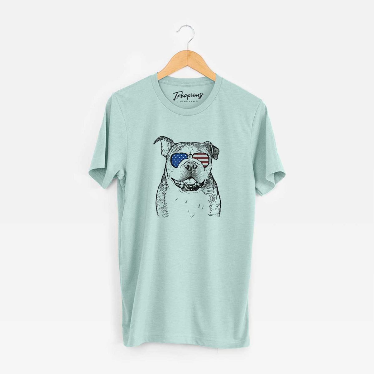 USA Agatha the Boston Bulldog - Unisex Crewneck