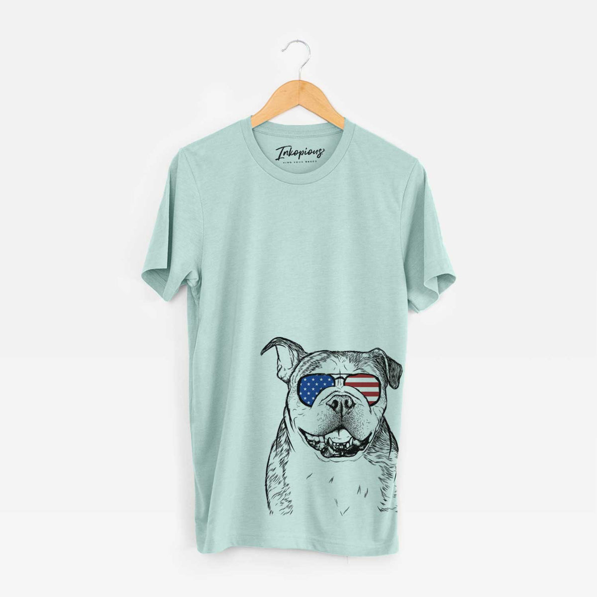 USA Agatha the Boston Bulldog - Unisex Crewneck