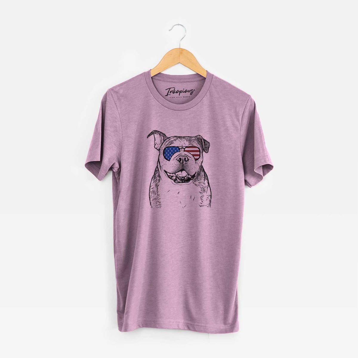 USA Agatha the Boston Bulldog - Unisex Crewneck