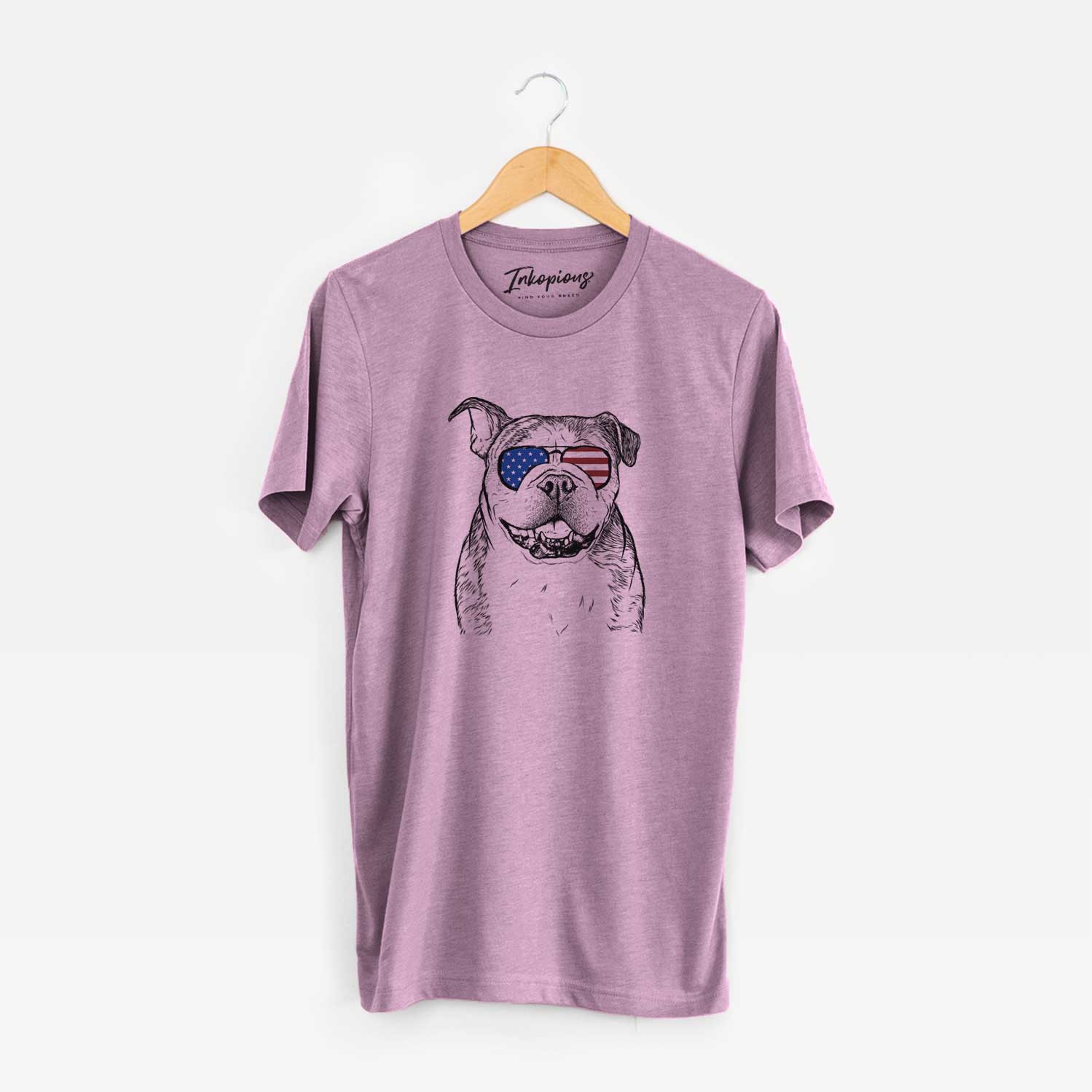 USA Agatha the Boston Bulldog - Unisex Crewneck