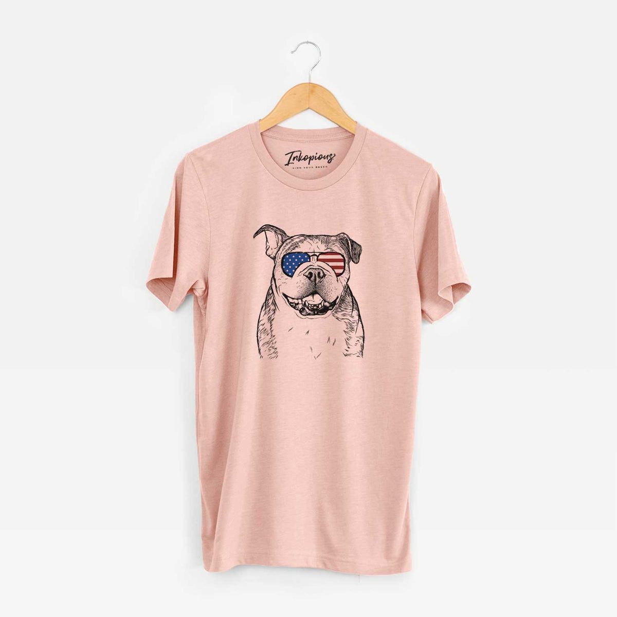 USA Agatha the Boston Bulldog - Unisex Crewneck