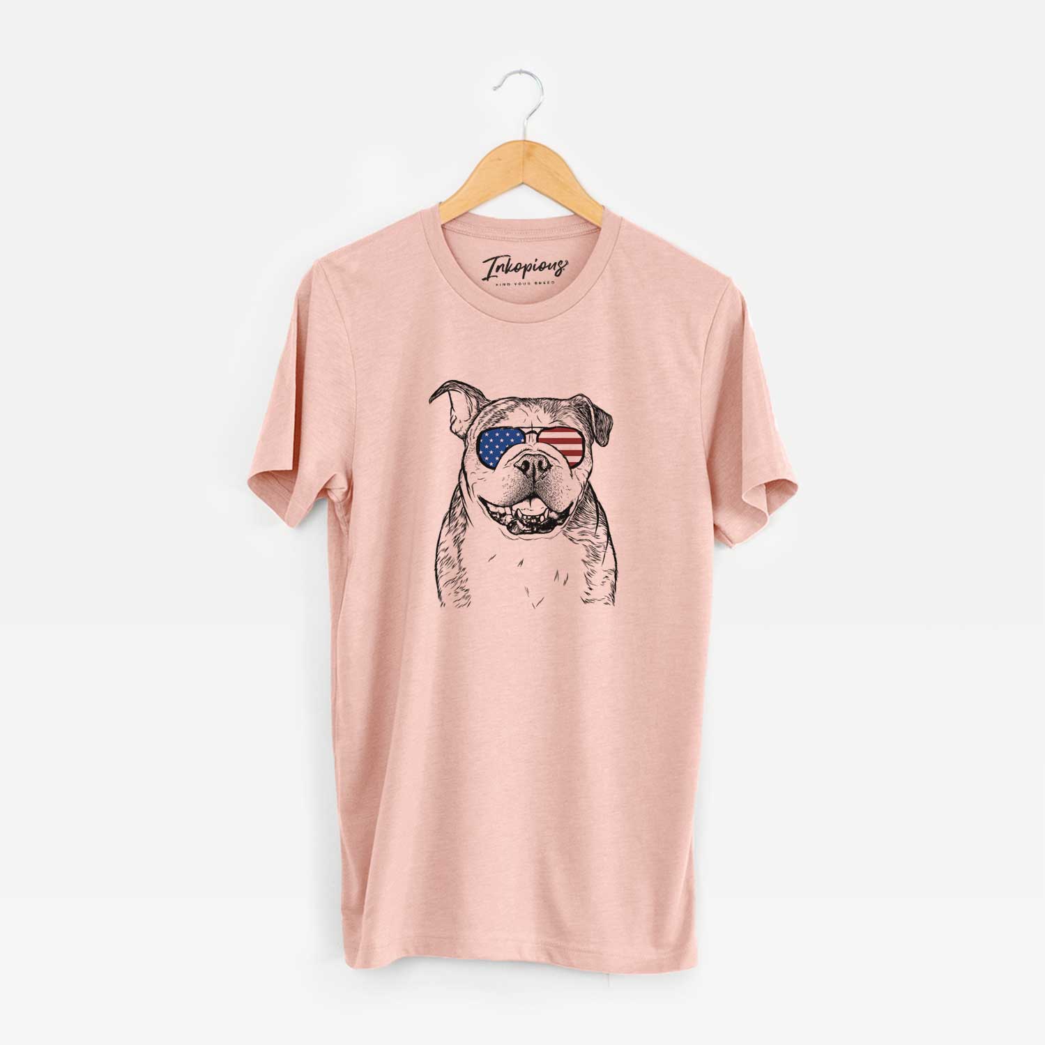USA Agatha the Boston Bulldog - Unisex Crewneck