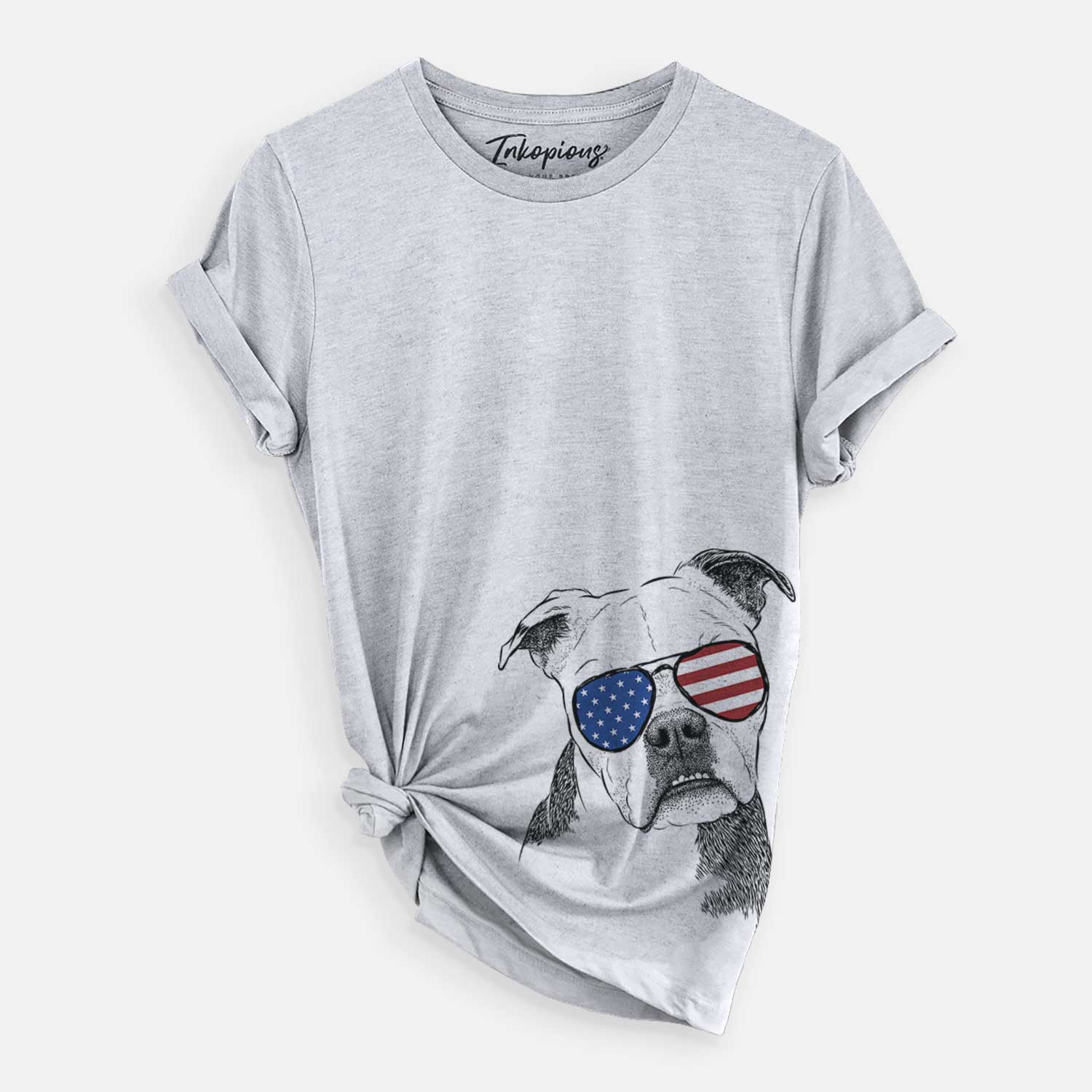 USA Aggy the Olde English Bulldogge - Unisex Crewneck