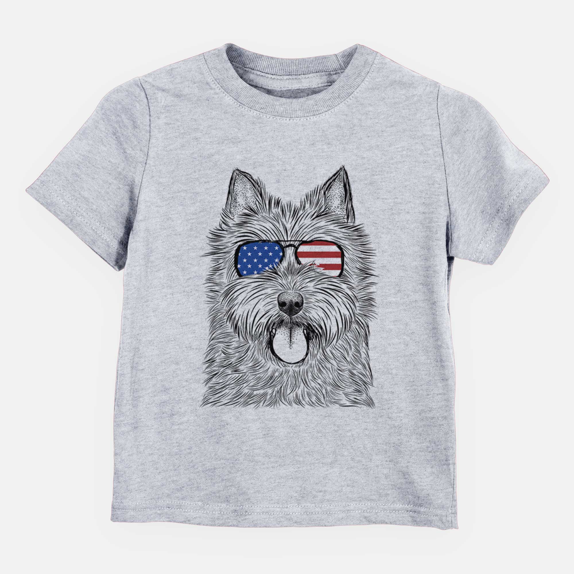 USA Alfie the Norwich Terrier - Kids/Youth/Toddler Shirt