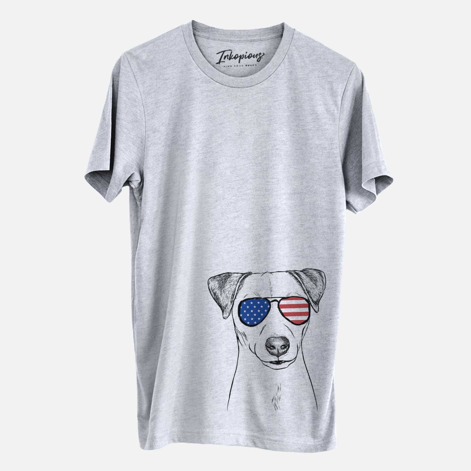 USA Ally the Jack Russell Terrier - Unisex Crewneck