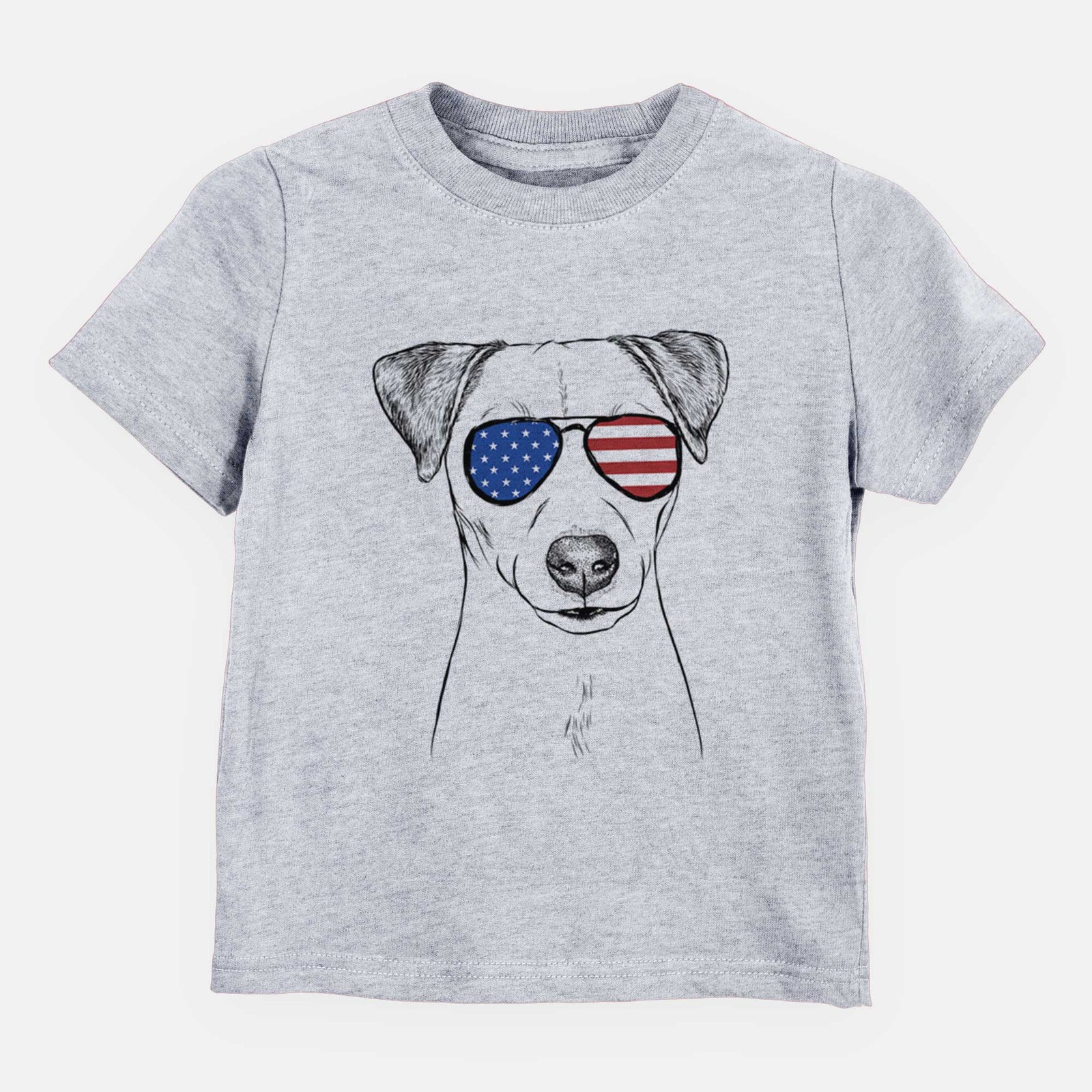 USA Ally the Jack Russell Terrier - Kids/Youth/Toddler Shirt