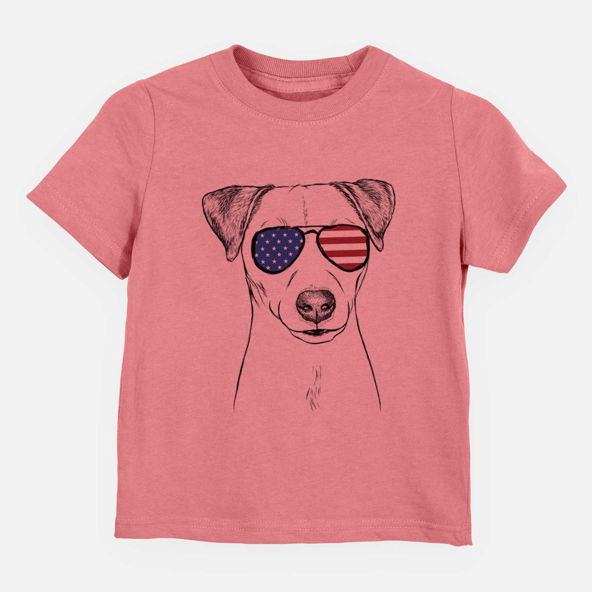 USA Ally the Jack Russell Terrier - Kids/Youth/Toddler Shirt