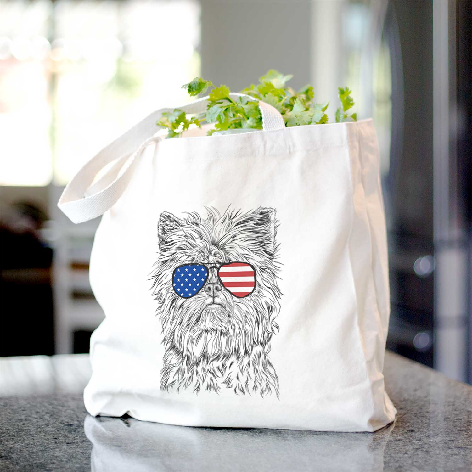 Alvin the Affenpinscher - Tote Bag