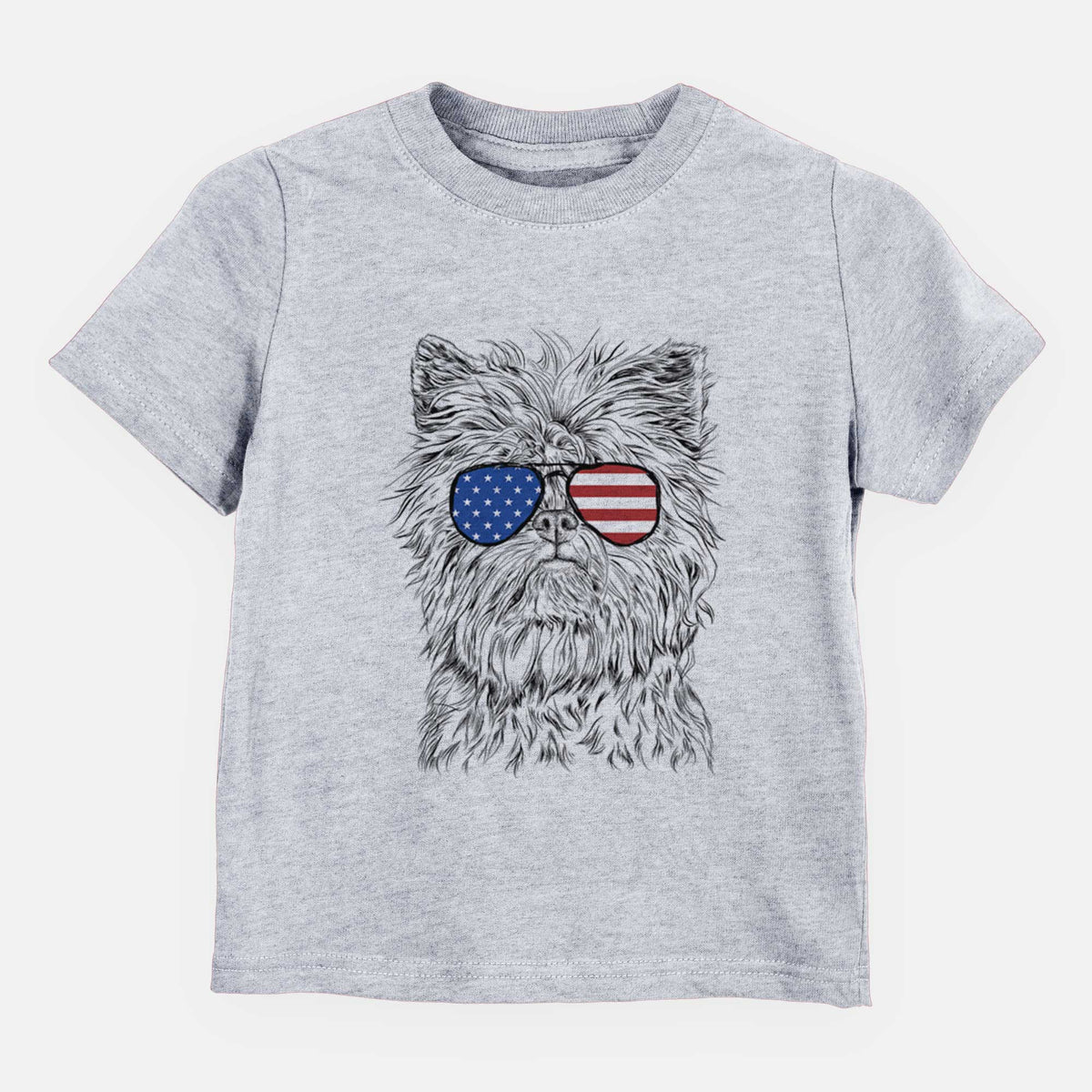 USA Alvin the Affenpinscher - Kids/Youth/Toddler Shirt